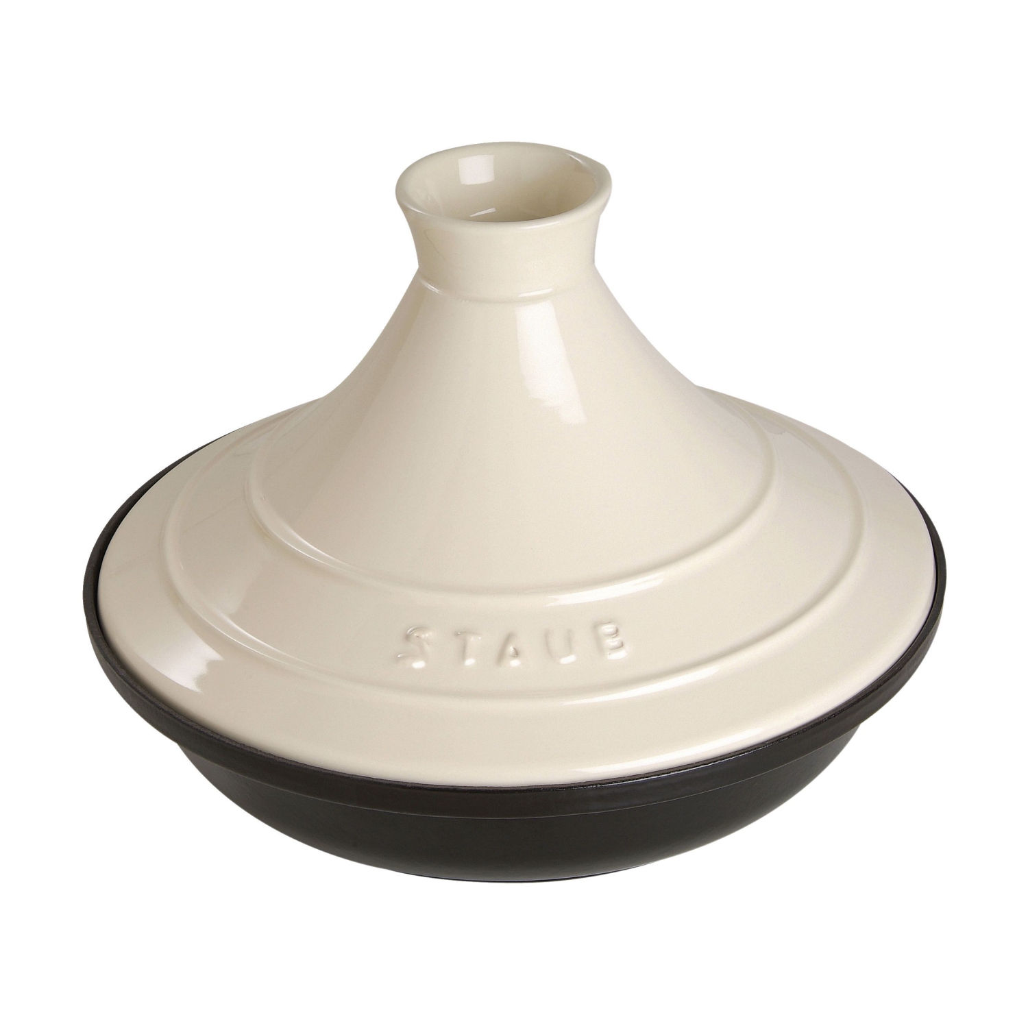 STAUB Specialities – Tamajine en fonte, 28 cm, crème