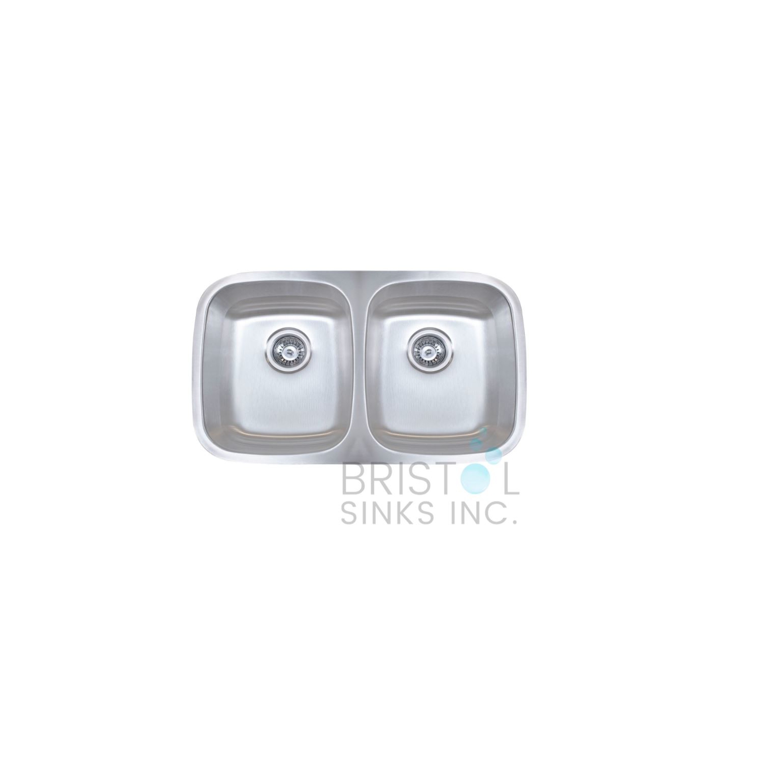 Bristol Sinks Undermount Stainless Steel Double Bowl Kitchen Sink