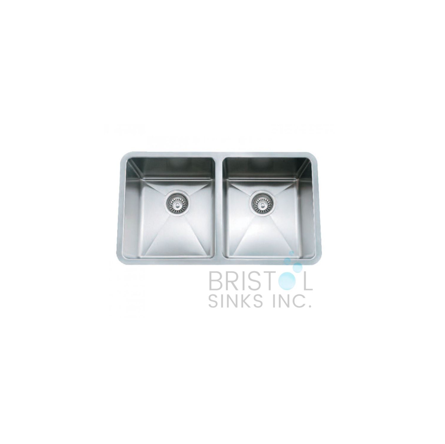 Bristol Sinks Undermount Stainless Steel Kitchen Sink 20 MM Corners