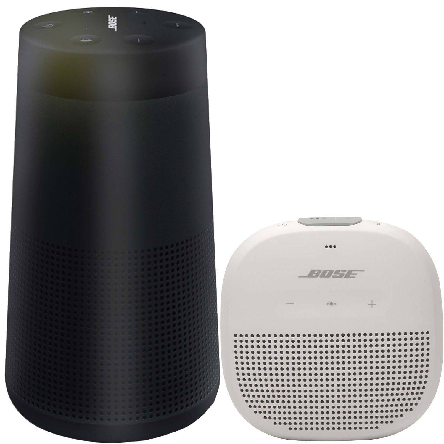 Bose SoundLink Revolve Bluetooth Speaker with Bose Soundlink Micro Speaker White