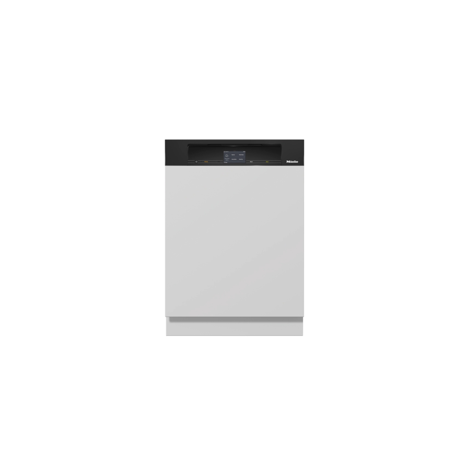 Miele G 7916 SCi Semi-built-in dishwasher with AutoDos - Automatic Dispensing, 3D MultiFlex Tray, WiFiConn@ct, BrilliantLight, M Touch display