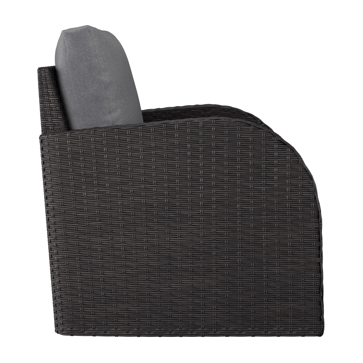 Chaise d'extérieur en osier Brisbane