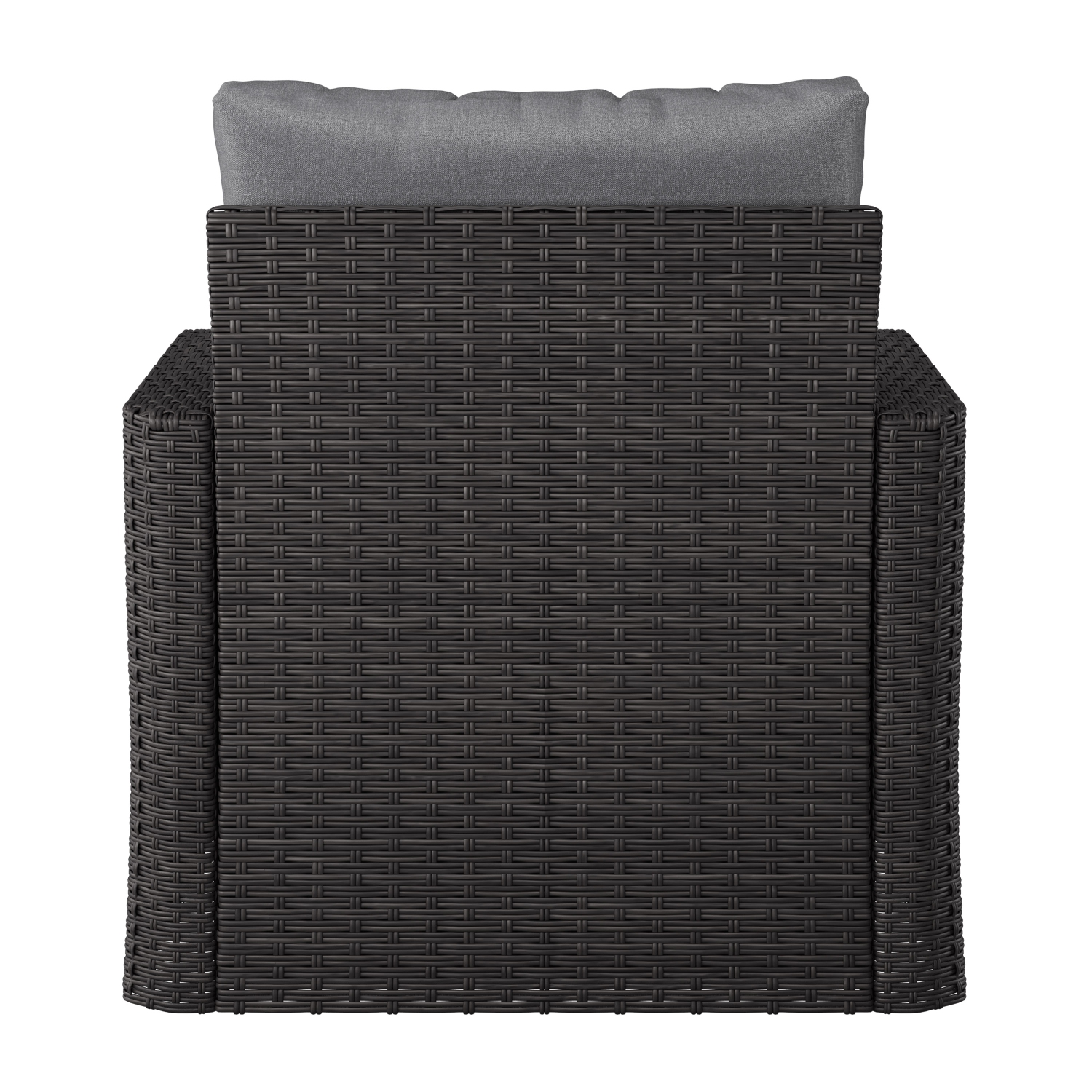 Chaise d'extérieur en osier Brisbane