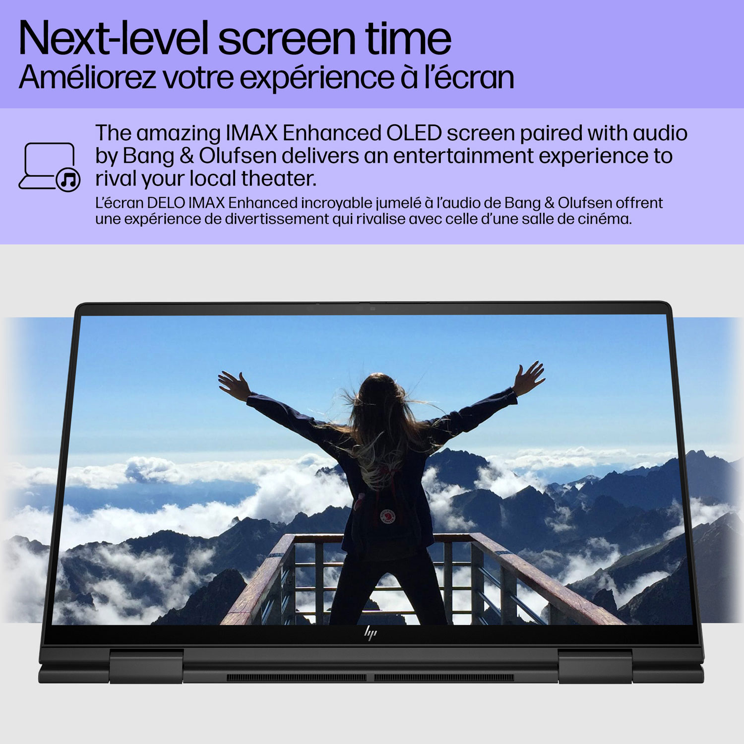 Portable 2-en-1 à écran tactile DELO de 15 po ENVY x360 de HP - Noir