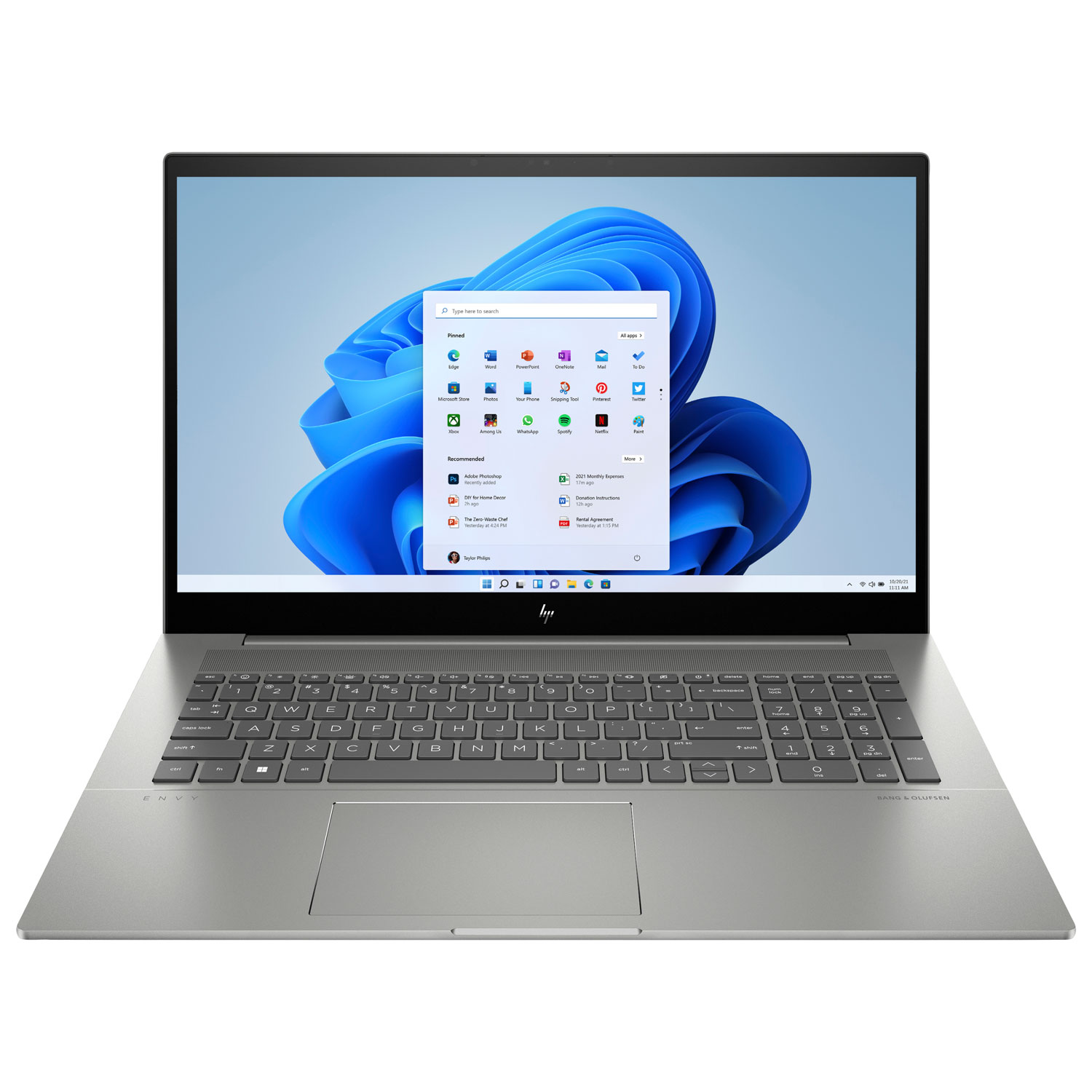 HP ENVY 17" Touchscreen Laptop - Mineral Silver (Intel Core i7-1355U/1TB SSD/16GB RAM/GeForce RTX 3050/Win11)