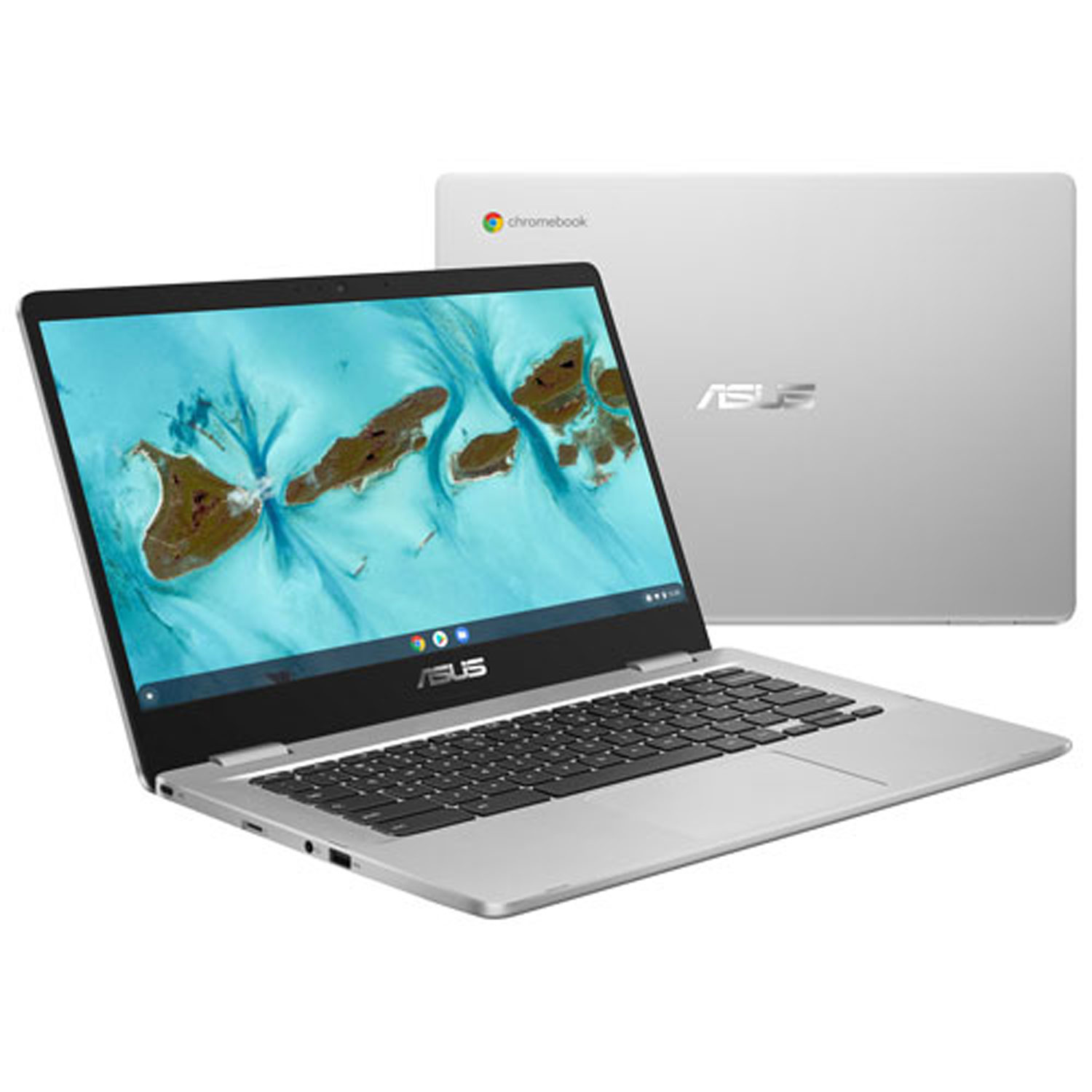Chromebook de 14 po C424 d'ASUS - Argenté