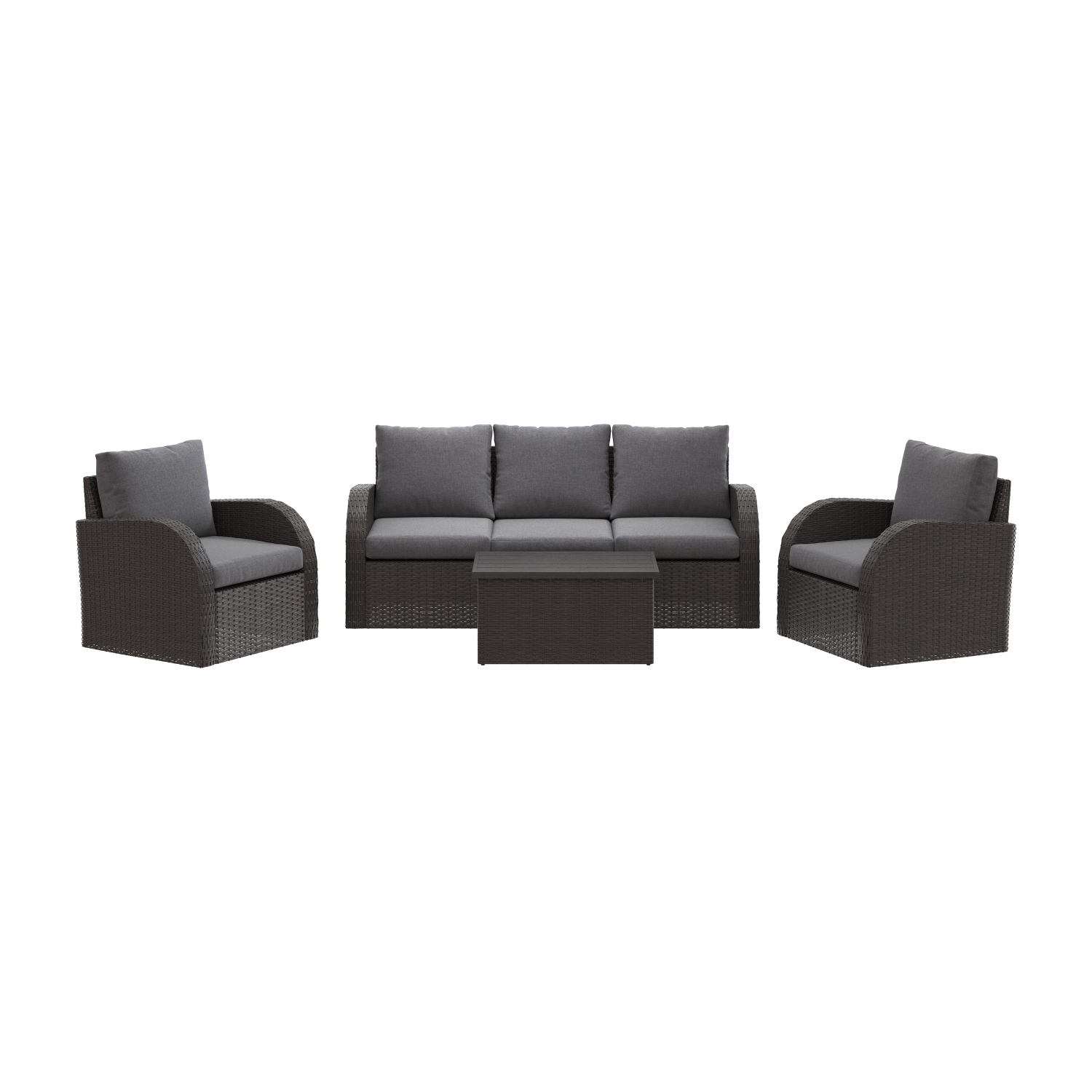 CorLiving Brisbane Outdoor Sofa 6-Piece Set