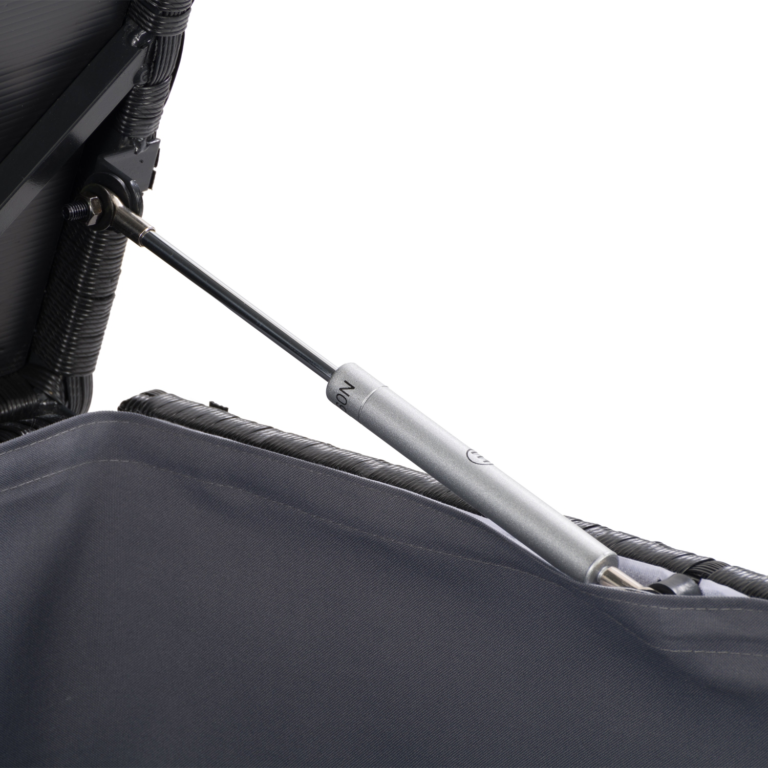 CorLiving Parksville 225 Gallon Outdoor Storage Box, Wicker Patio Deck Box, Outdoor Storage Container for Cushions