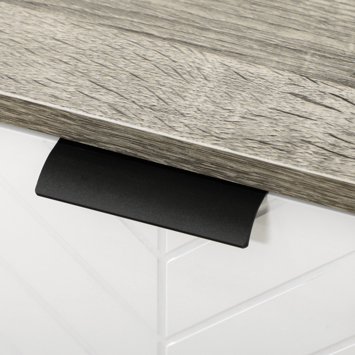 HOMCOM Modern Sideboard Buffet Cabinet, 47" Kitchen Storage Cabinet with 4 Doors and 2 Adjustable Shelves, Coffee Bar Station, Grayish Brown