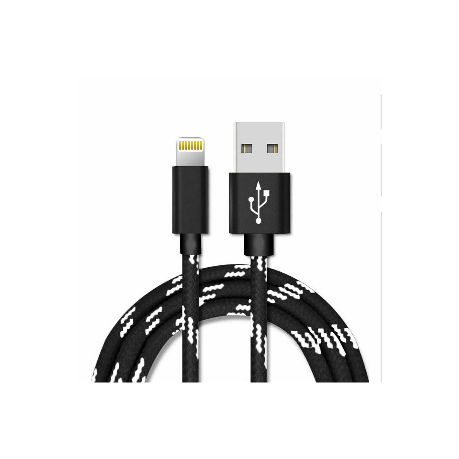 6ft Lightning Cable Charging Cord for Apple iPhone 14/13/12/11/XS/XR/X/8/7/6/5 iPad
