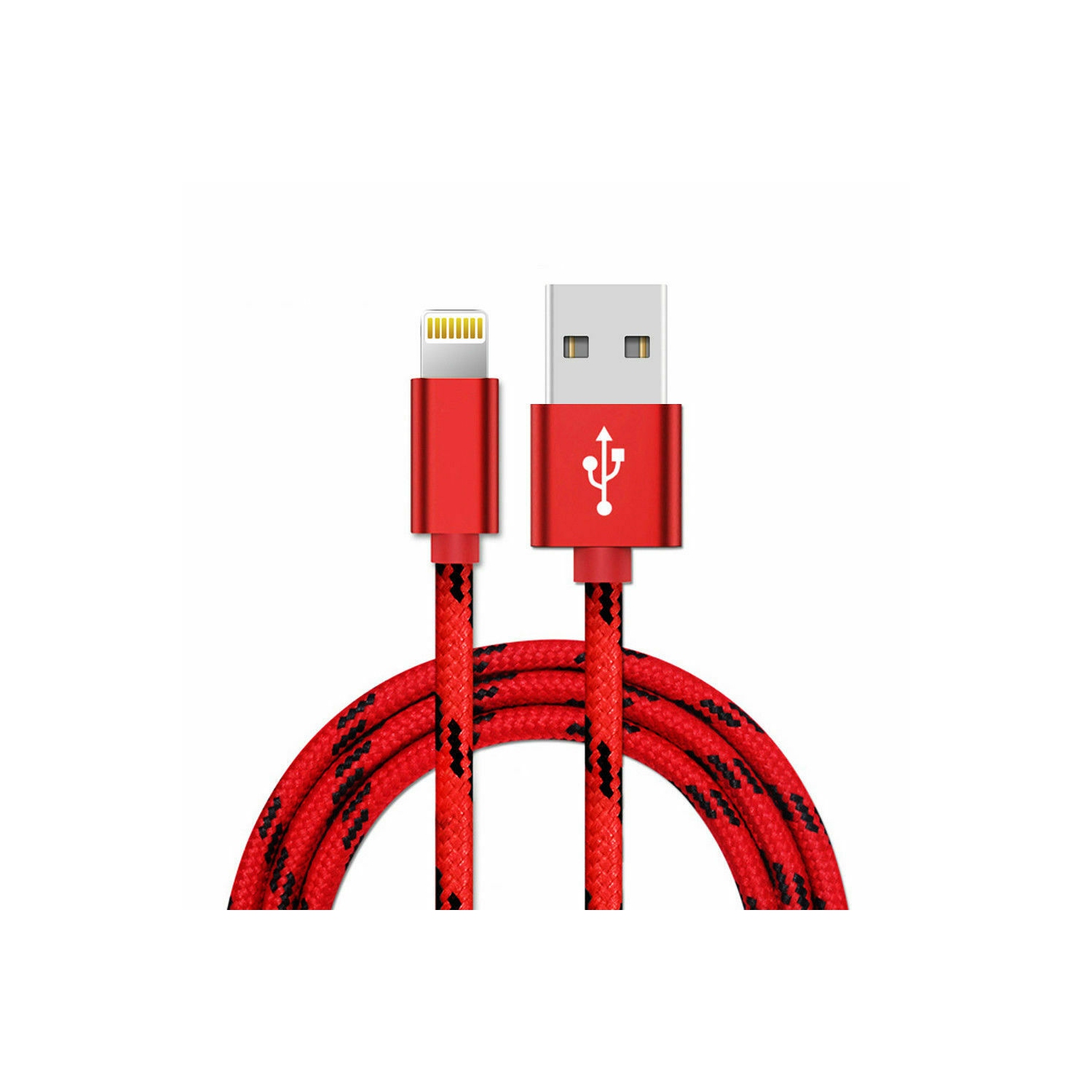 6ft Lightning Cable Charging Cord for Apple iPhone 14/13/12/11/XS/XR/X/8/7/6/5 iPad