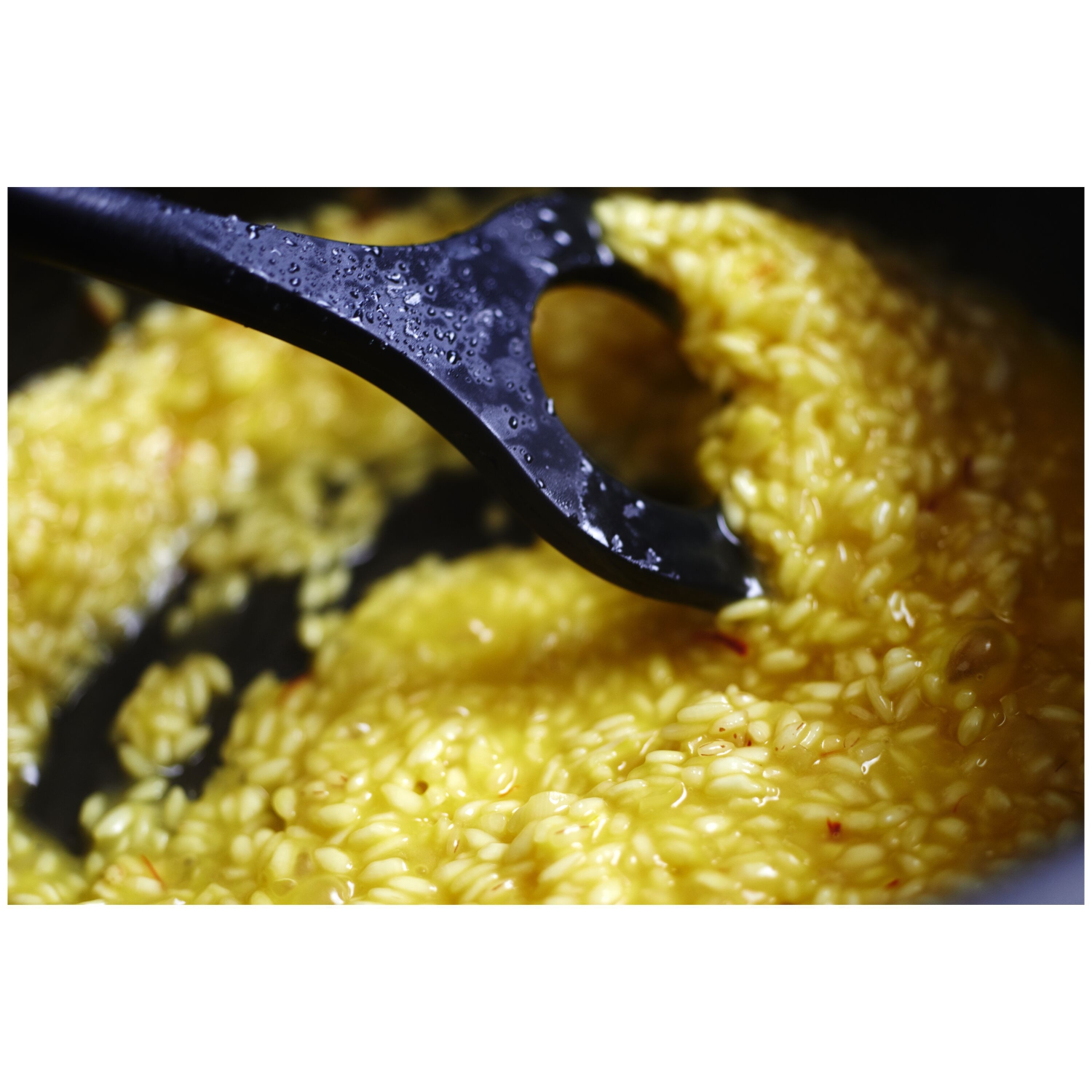 STAUB – cuillère de risotto en silicone, 31 cm, noir