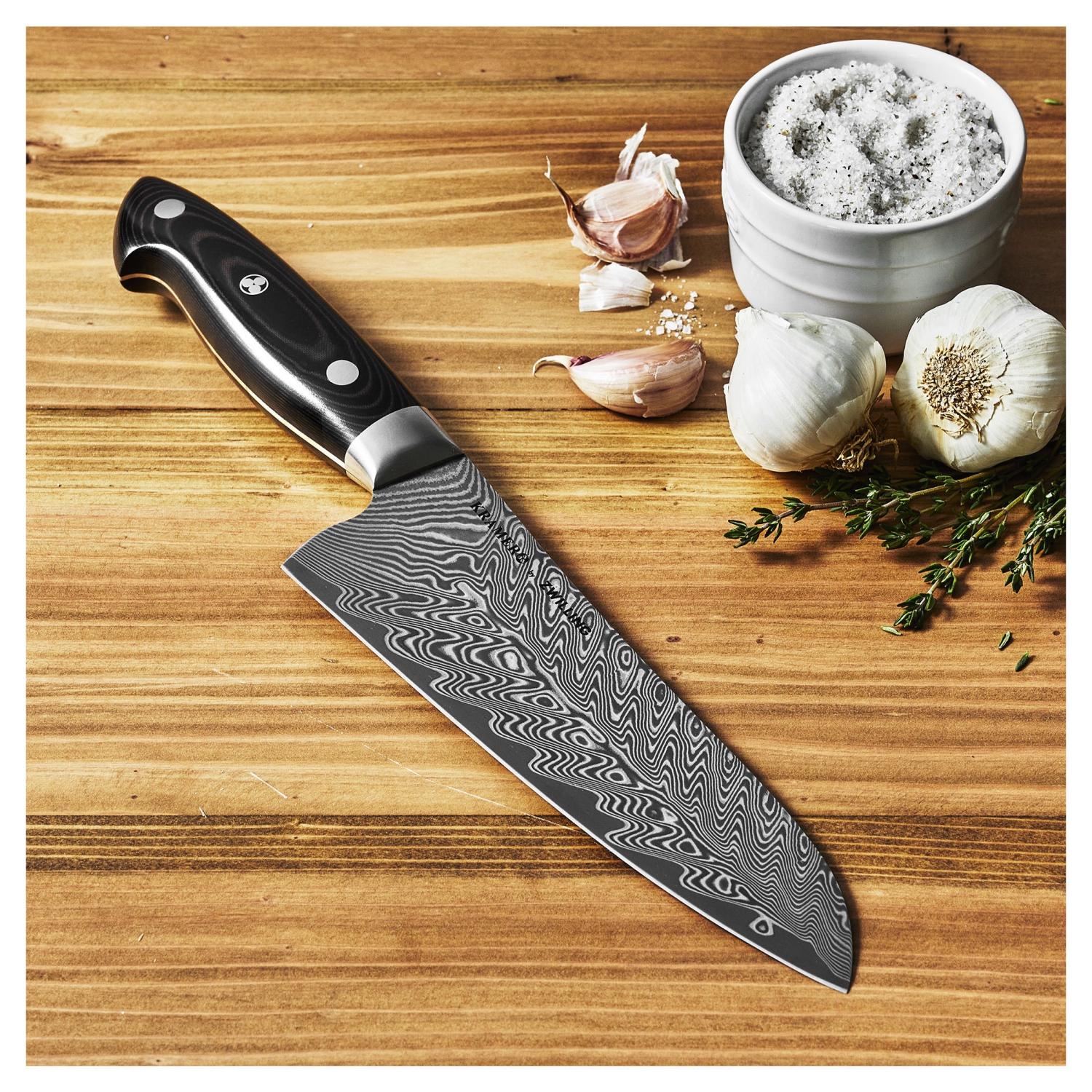 ZWILLING Kramer Euro Stainless 7 inch Santoku