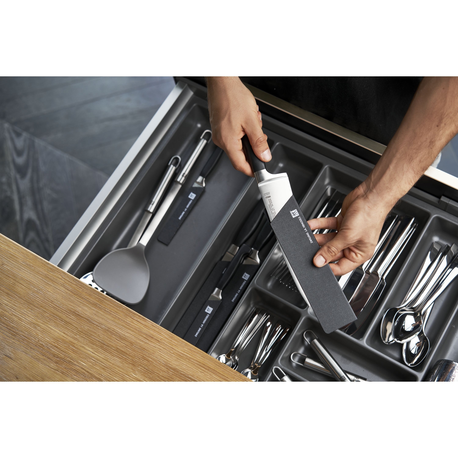 ZWILLING 27 cm, Knife Sheath, Black