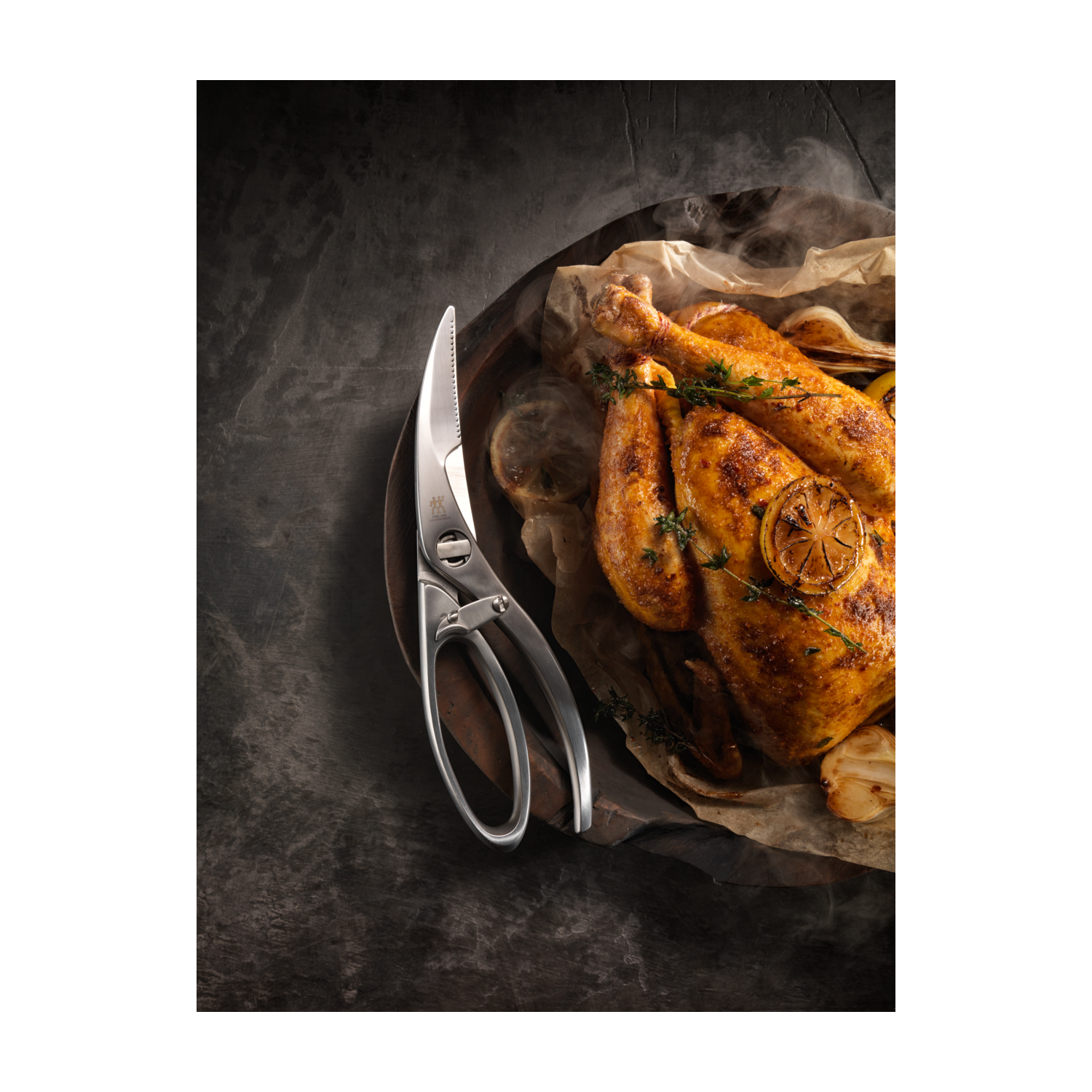 ZWILLING TWIN Select 23,5&nbsp;cm, cisaille à volaille, argent