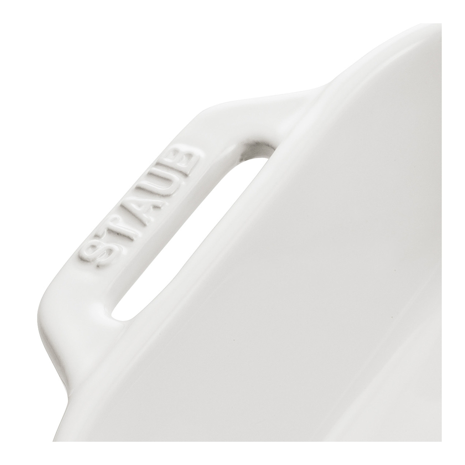 STAUB – Plat de cuisson rectangulaire en céramique Ceramique 1&nbsp;L, blanc