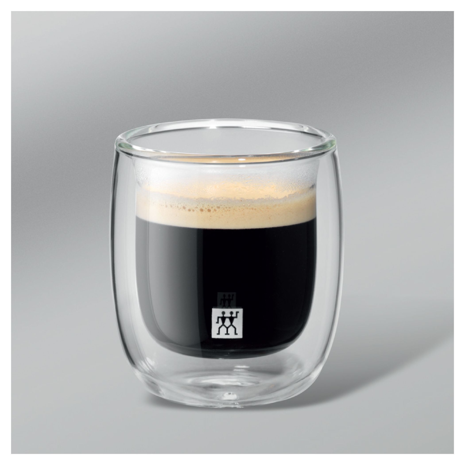 ZWILLING Sorrento 2 Piece Espresso Glass Set, Transparent
