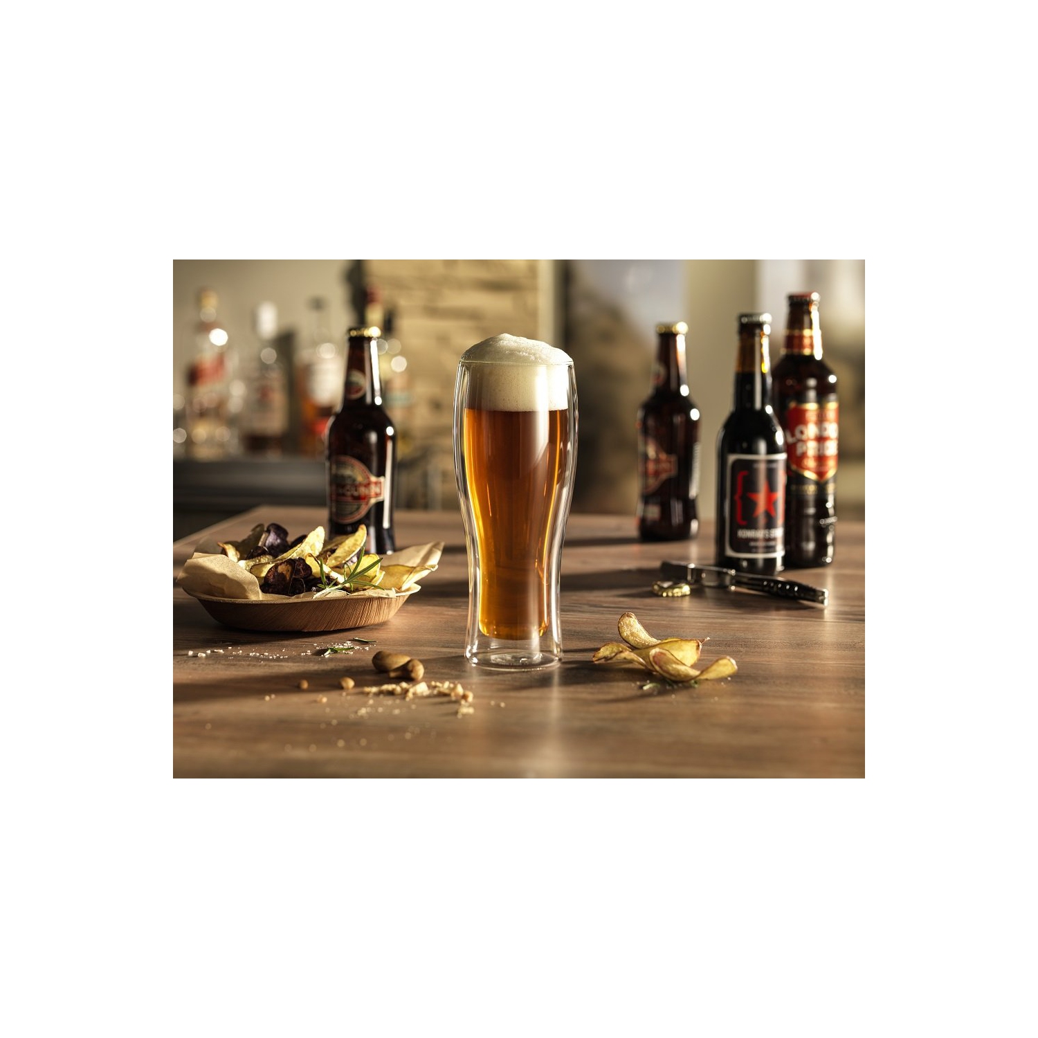 ZWILLING Sorrento Bar 2 Piece Beer Glass Set, Transparent