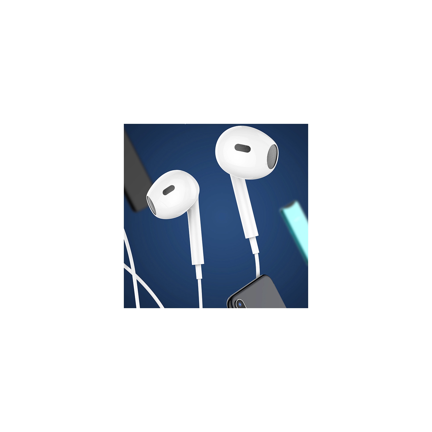 Écouteurs Lightning Écouteurs bouton connecteur Lightning Écouteurs compatibles avec iPhone 14/13/12/se/11/XR/XS/X/8 prise en charge de tous les iOS