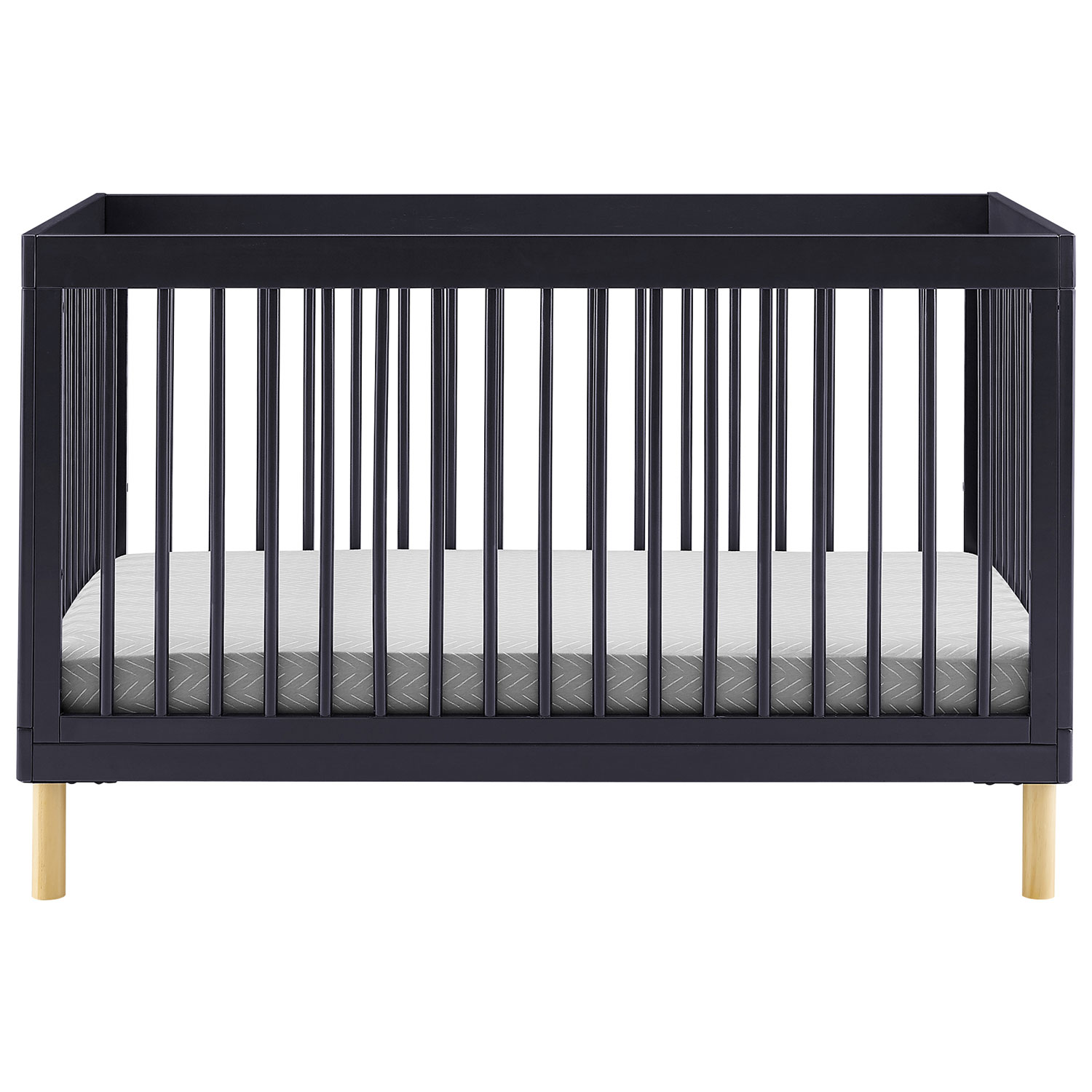 Delta Children Austin 4-in-1 Convertible Crib - Midnight Grey