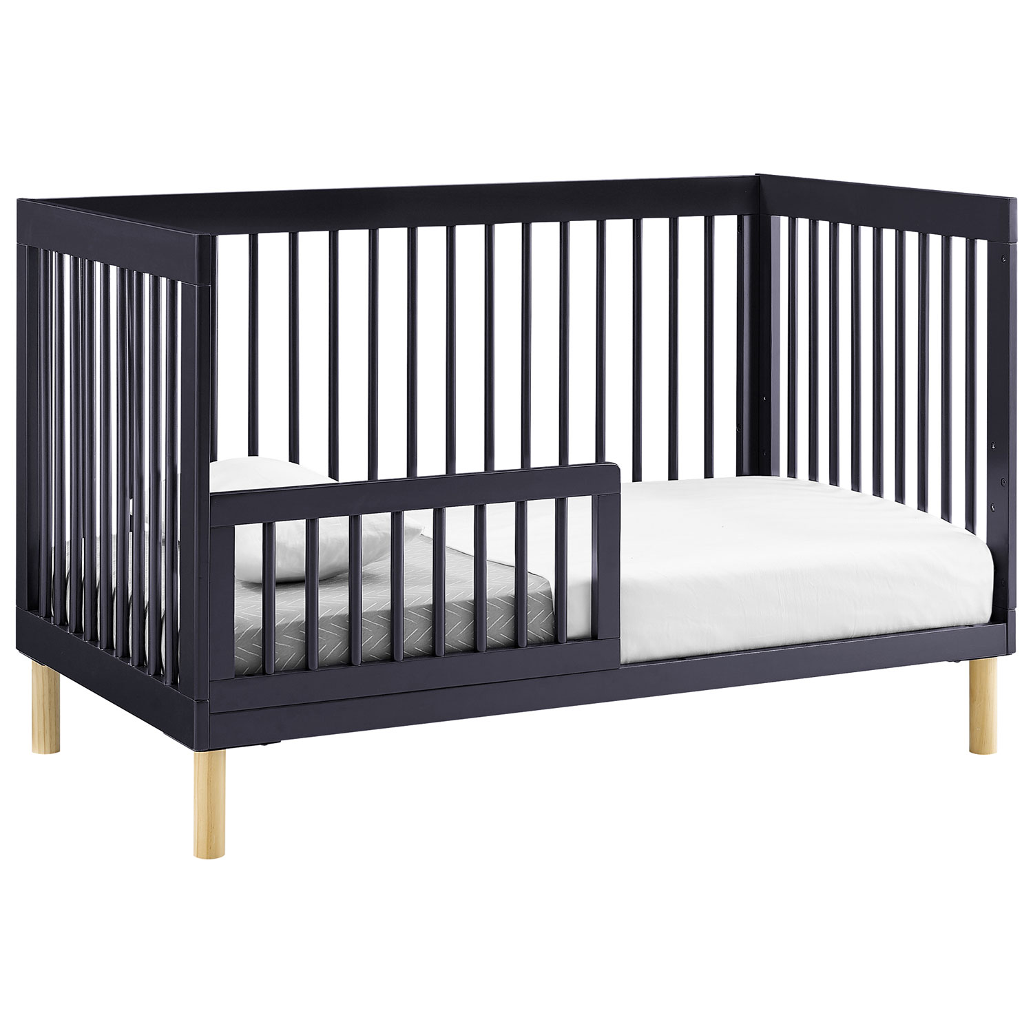 Delta Children Austin 4-in-1 Convertible Crib - Midnight Grey