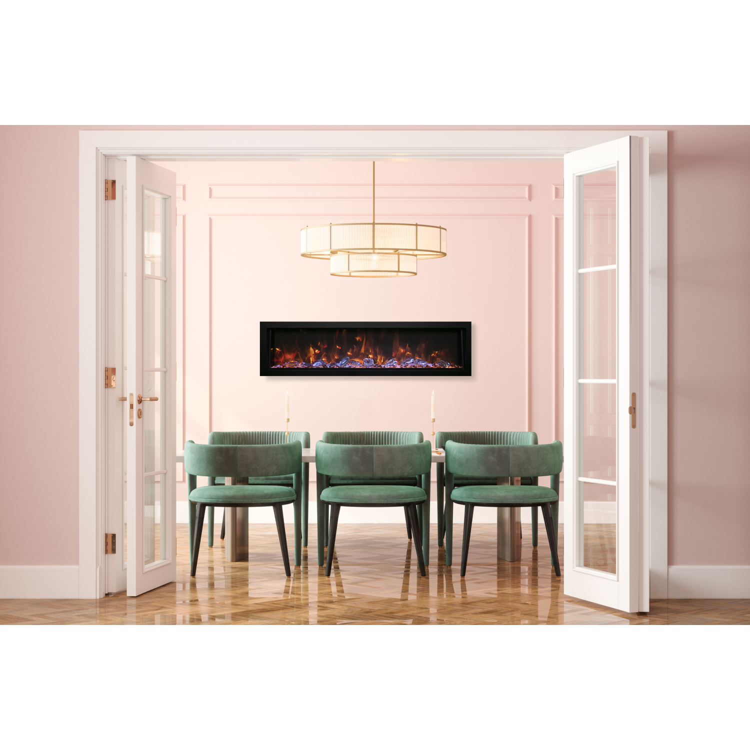 Remii DEEP 65" Electric Fireplace