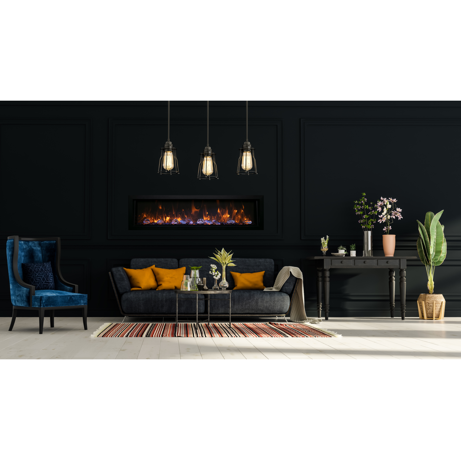 Remii DEEP 65" Electric Fireplace