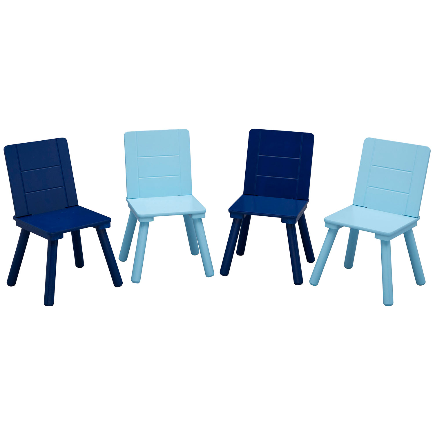 Ensemble 5 pièces avec table et chaises pour enfants de Delta Children - Gris/Bleu
