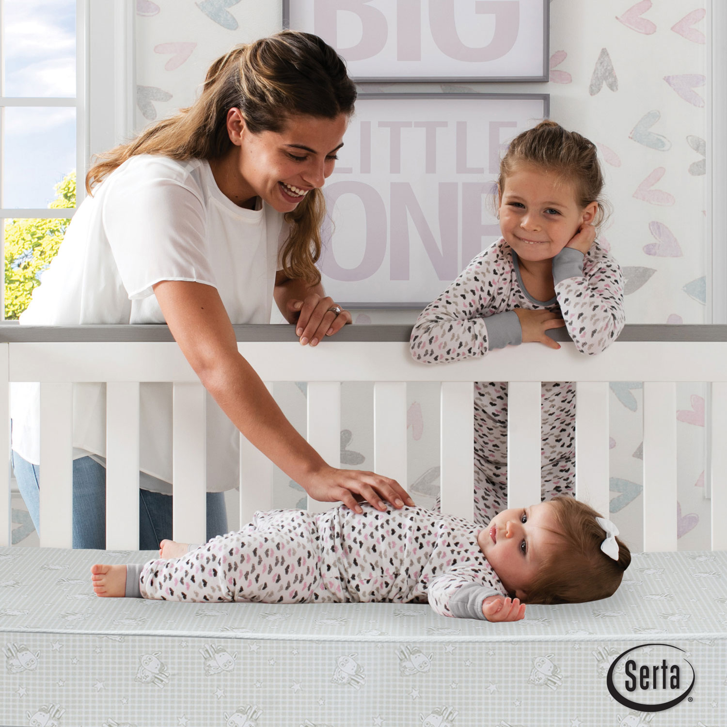 Serta Perfect Slumber Crib and Toddler Mattress