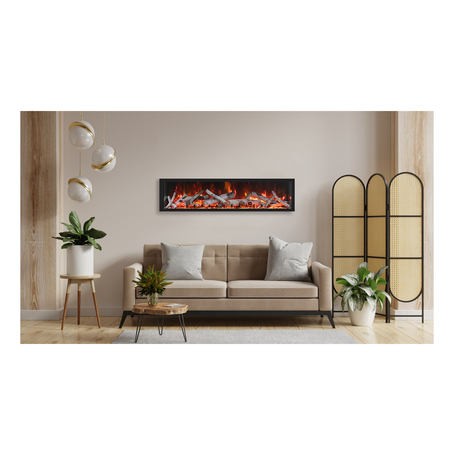Remii Extra Tall 65" Electric Fireplace
