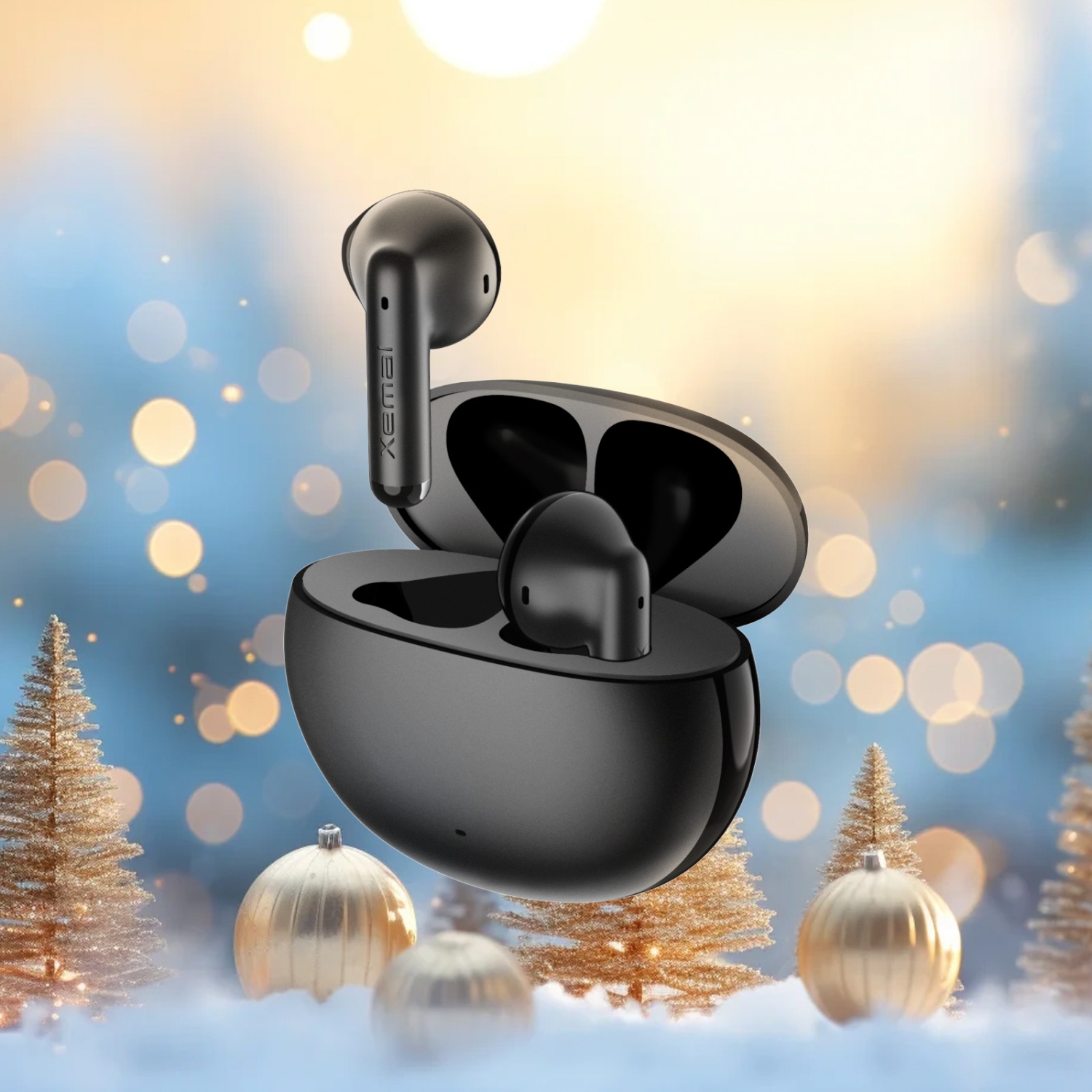 Edifier X2 True Wireless Earbuds, Bluetooth Earbuds, black