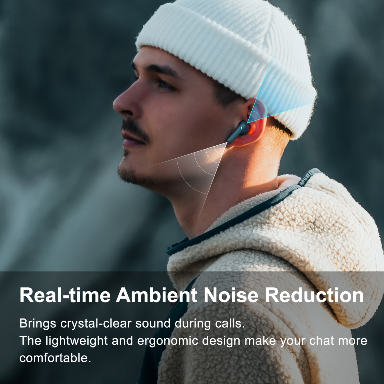 Edifier X2 True Wireless Earbuds, Bluetooth Earbuds, blue