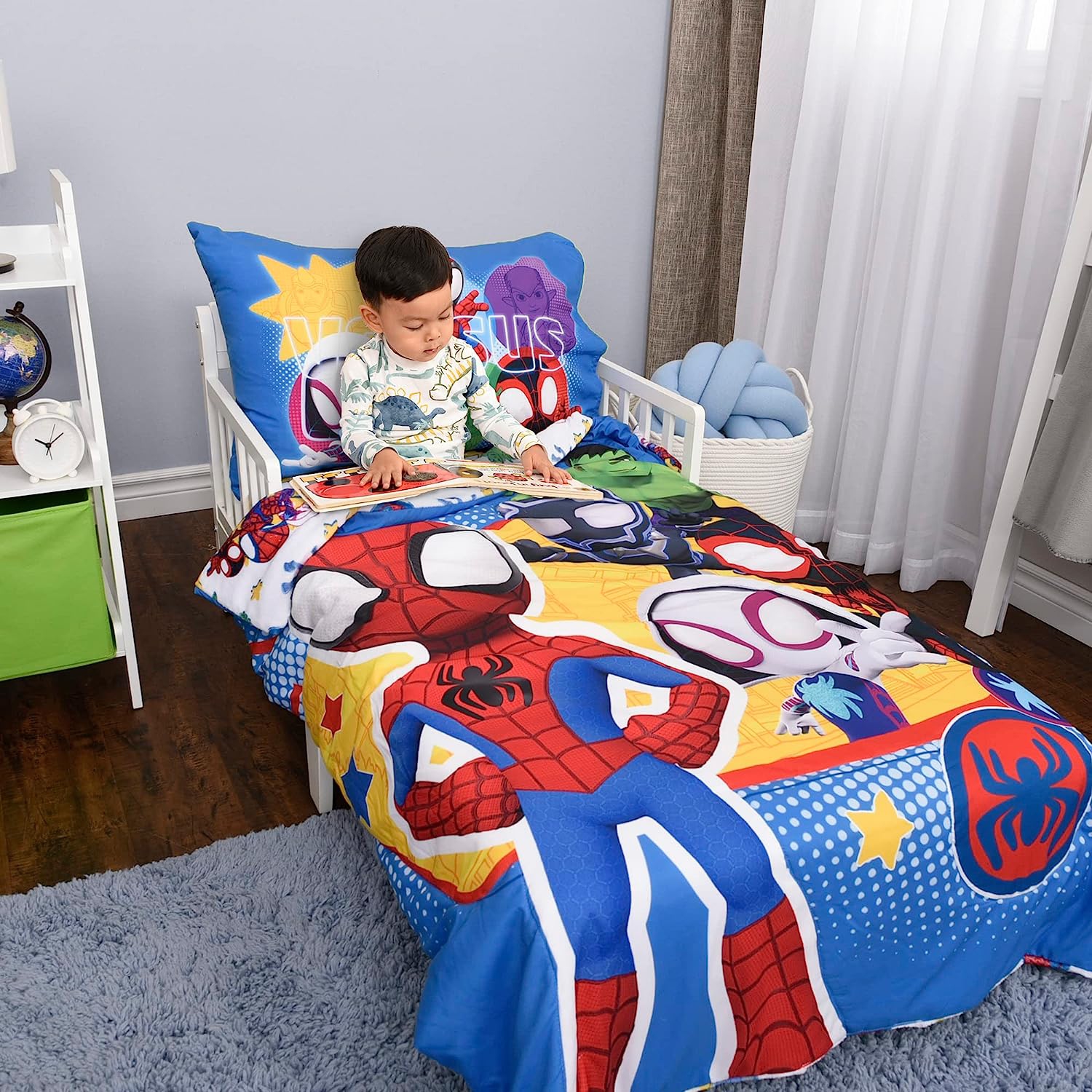 Ensemble de draps pour enfants de 3 pièces de Spidey & His Amazing Friends