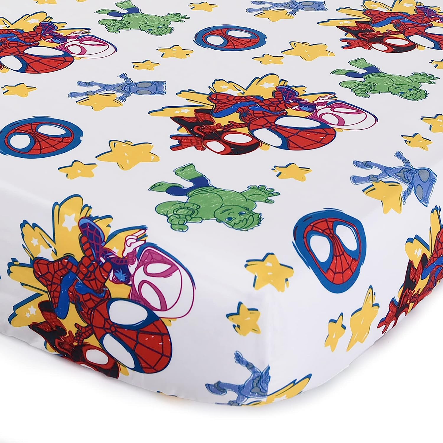 Ensemble de draps pour enfants de 3 pièces de Spidey & His Amazing Friends