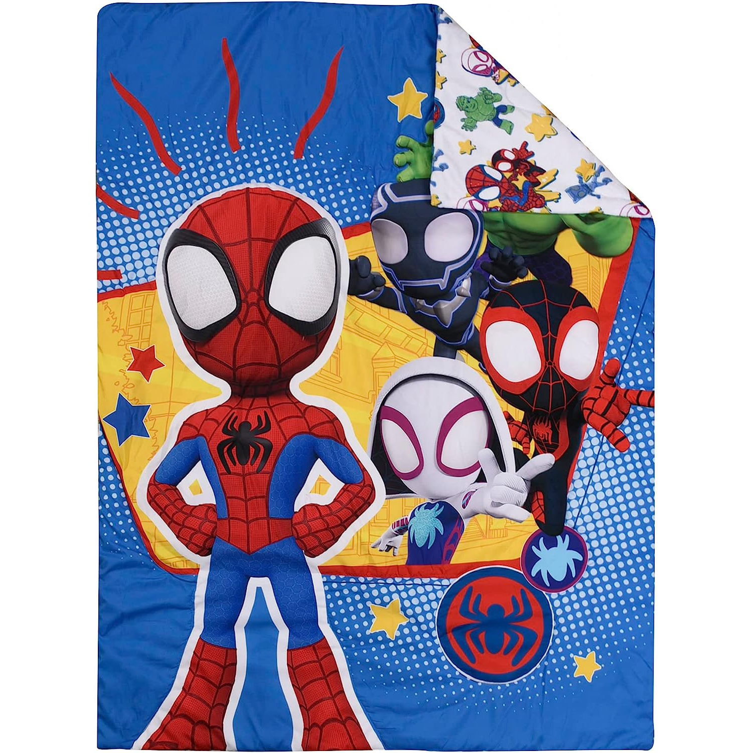 Ensemble de draps pour enfants de 3 pièces de Spidey & His Amazing Friends
