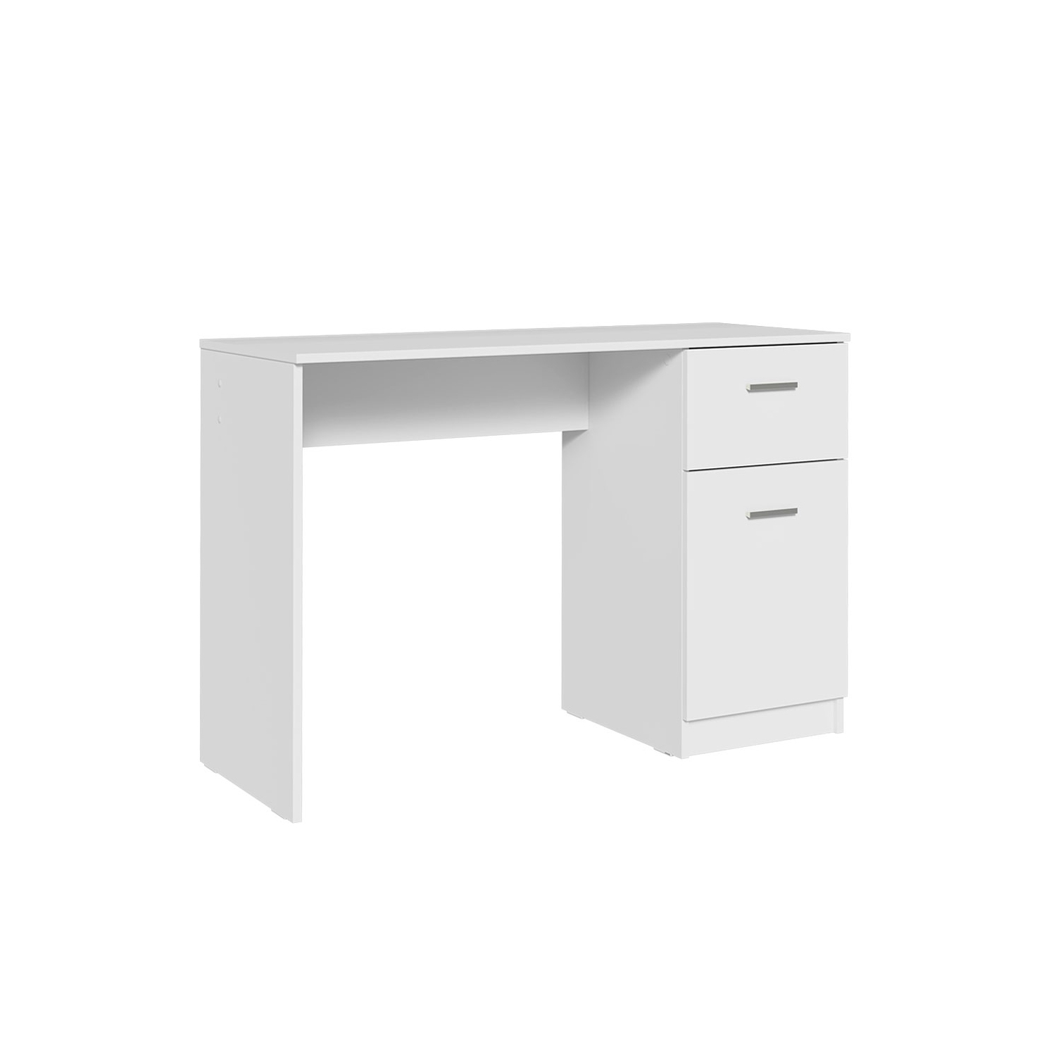 Bureau à domicile pour ordinateur de jeu, gestion des câbles et support pour grand écran, beaucoup d'espace, bois 17" D x 43" W x 30" H