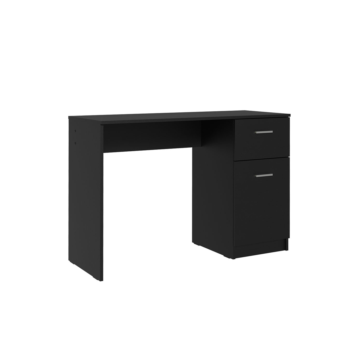 Madesa Compact Computer Desk Study Table for Small Spaces Home Office 43 Inch Student Laptop PC Writing Desks with Storage and Drawer, Modern