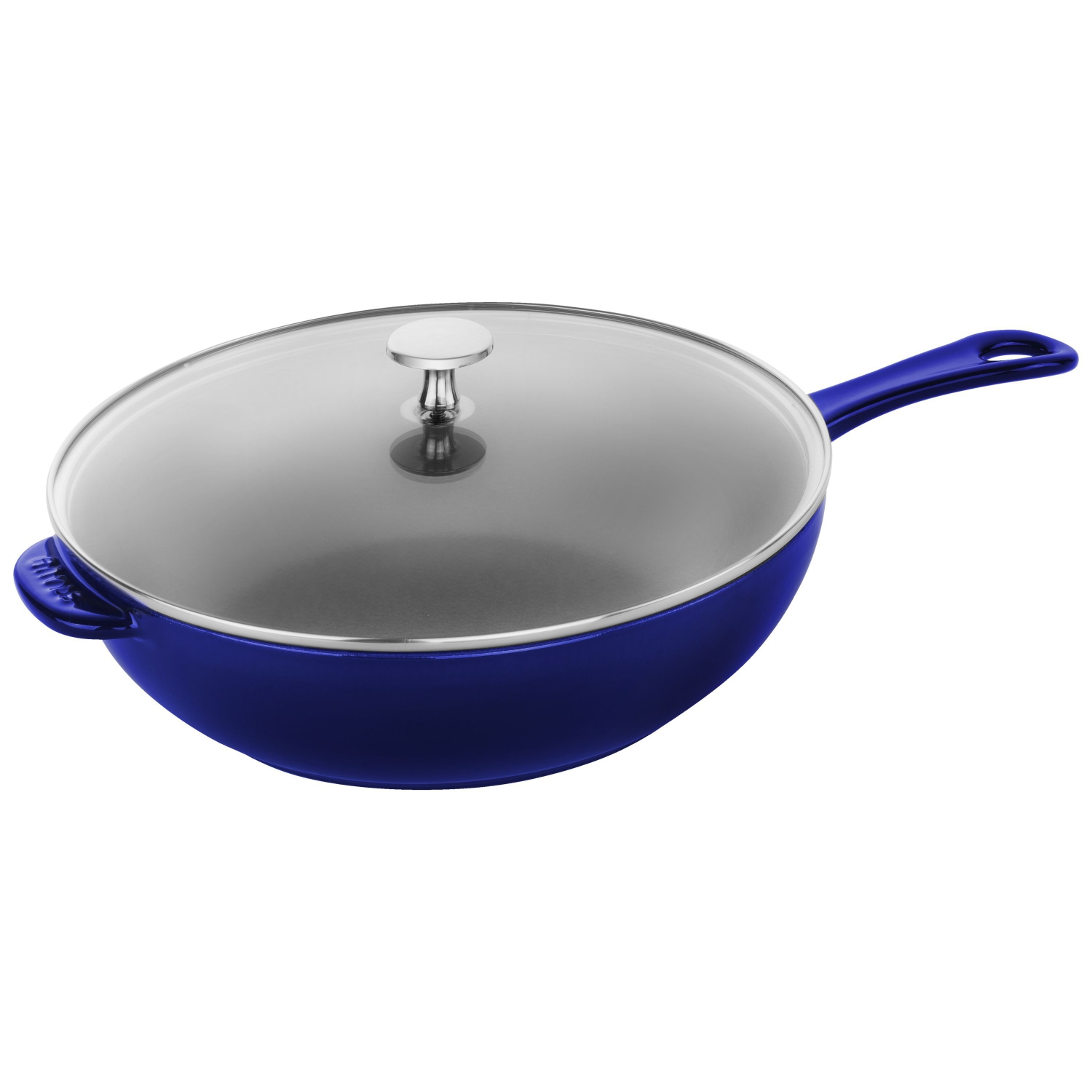 STAUB – poêle à frire en fonte de 26 cm/10 po, bleu foncé