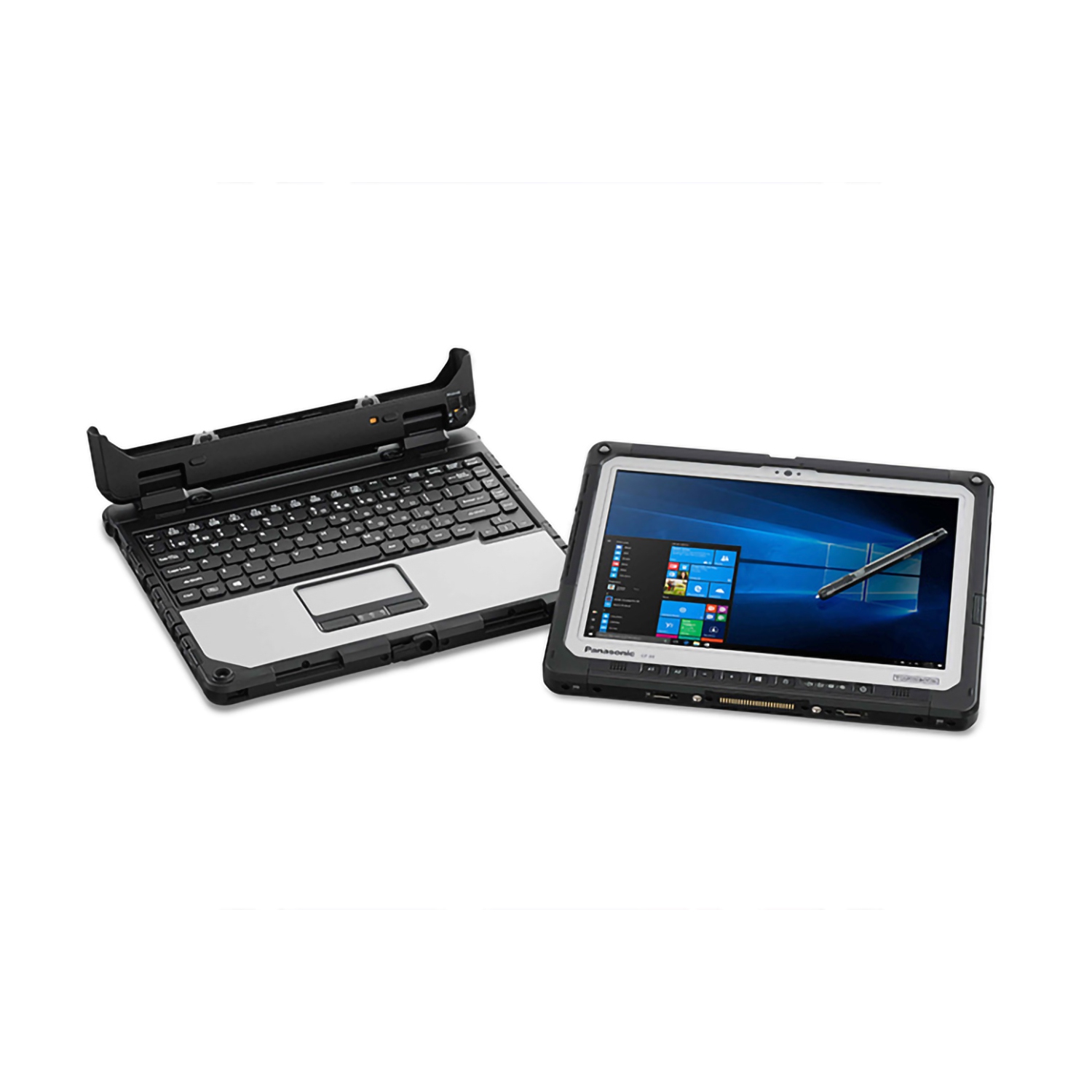Refurbished - Panasonic Toughbook CF-33, Rugged 2in1 Laptop, i5-7300U, 4G LTE, GPS, Barcode, Fingerprint, 12" QHD, 16GB, 1TB SSD, Dual cameras,