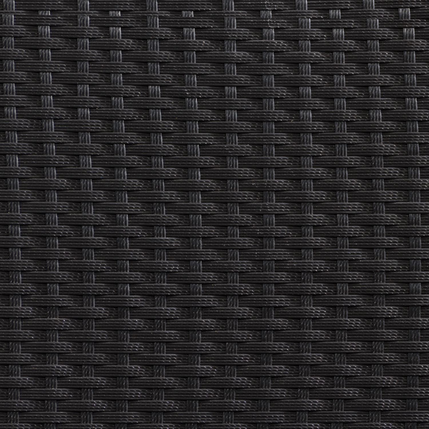 CorLiving Parksville Black Rattan Foldable Balcony Table