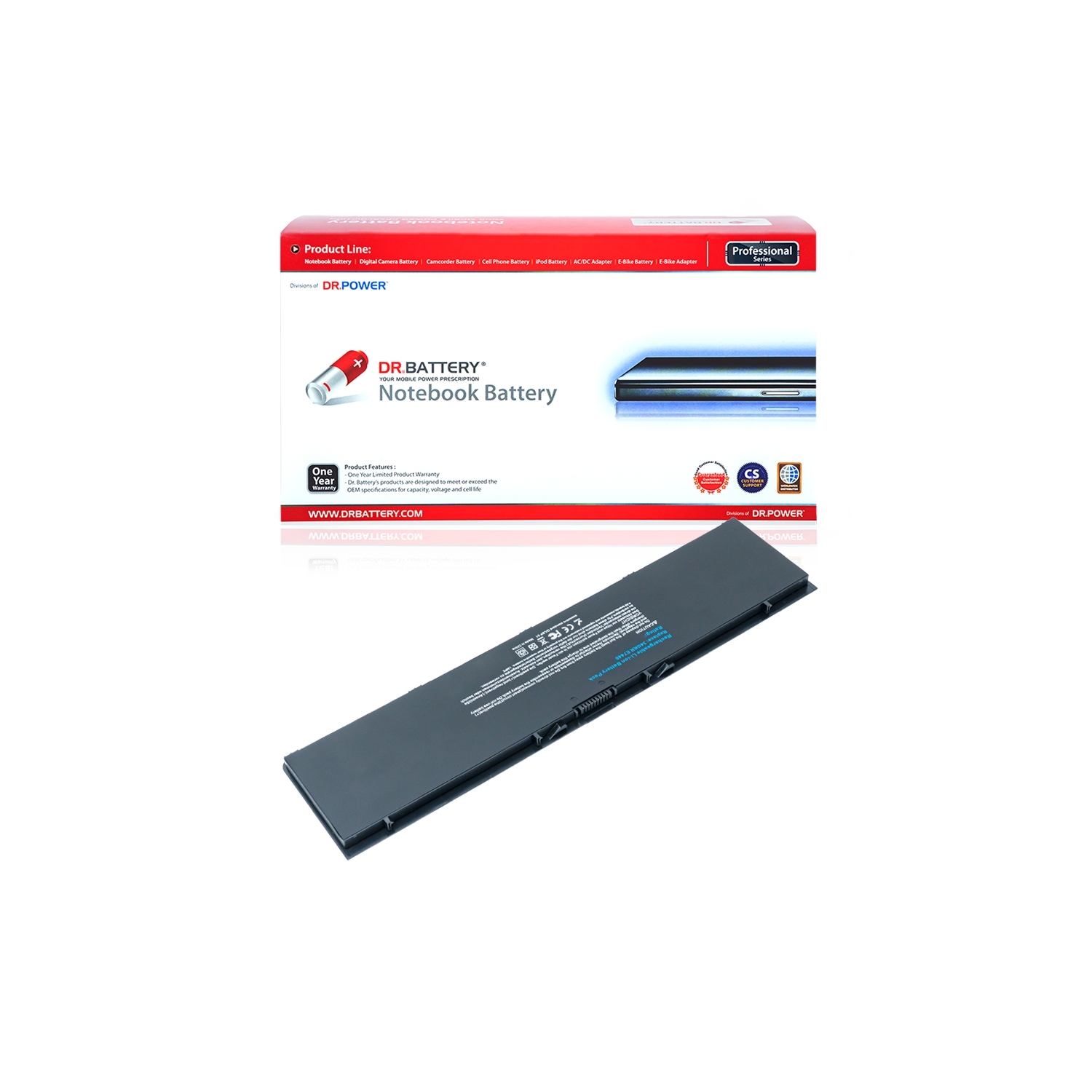 Replacement Battery For Dell Latitude E7440, 14 7000 Series - 6350mAh, 3-Year Warranty 7 thumbnail image