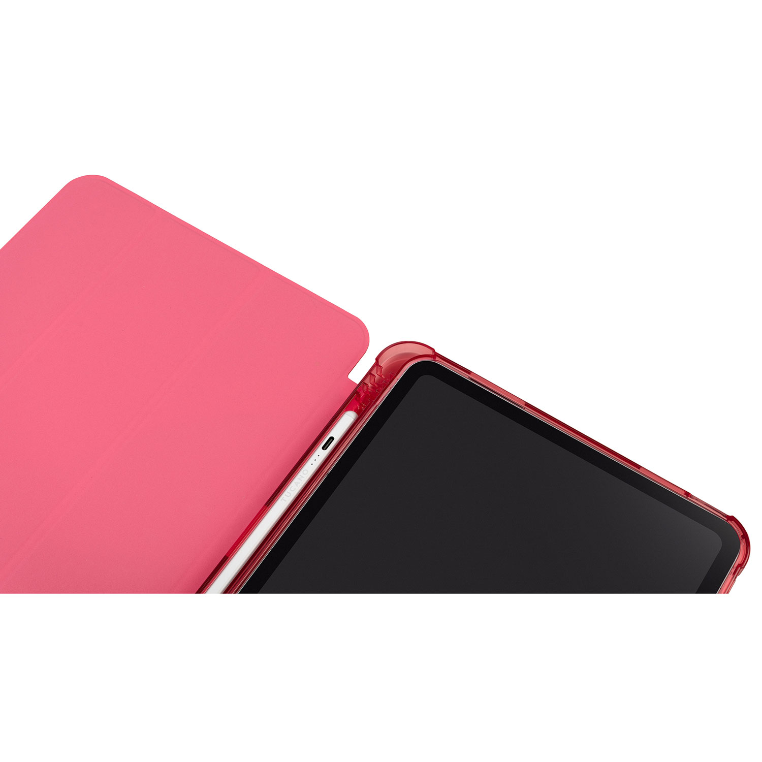 Tucano Milano Italy Satin Folio Case for iPad 11" / iPad 10.9 (10th Gen) - Pink