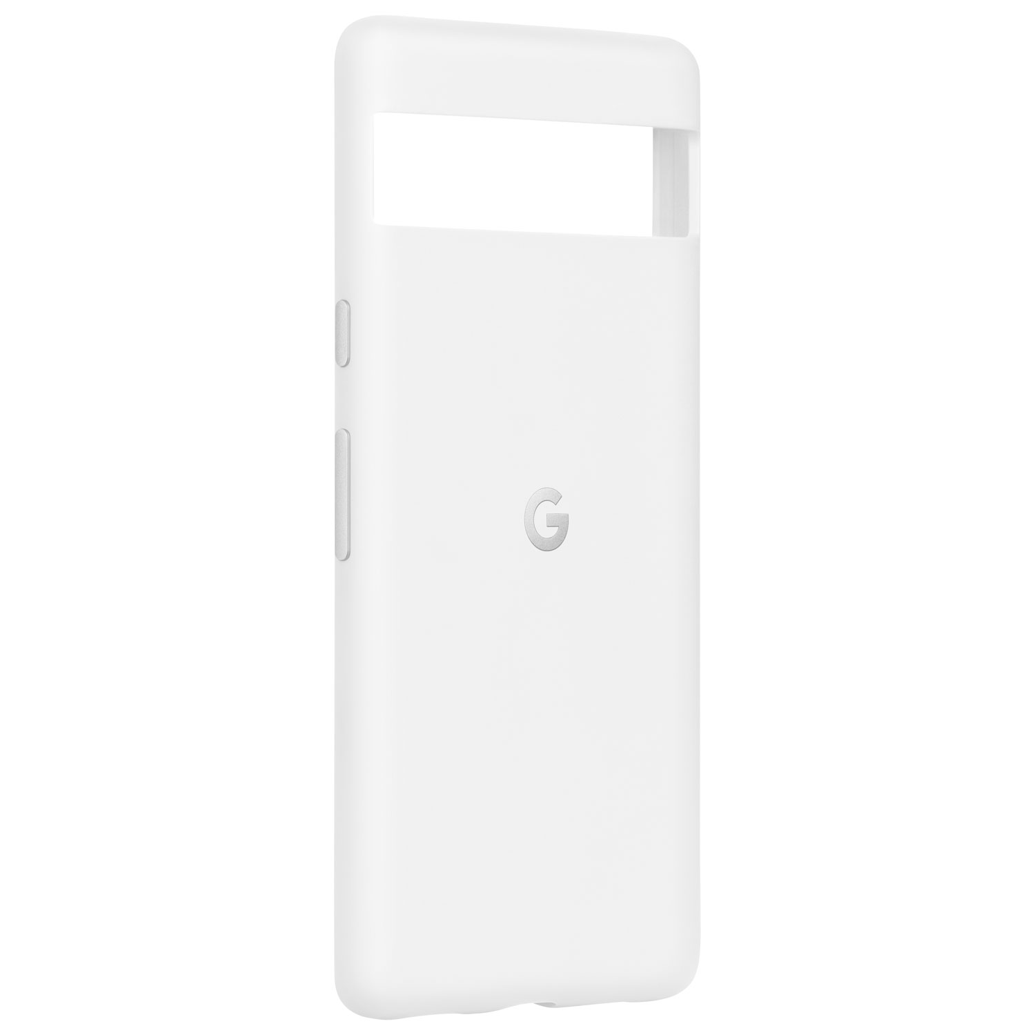 Google Fitted Soft Shell Case for Pixel 7a - Cotton White