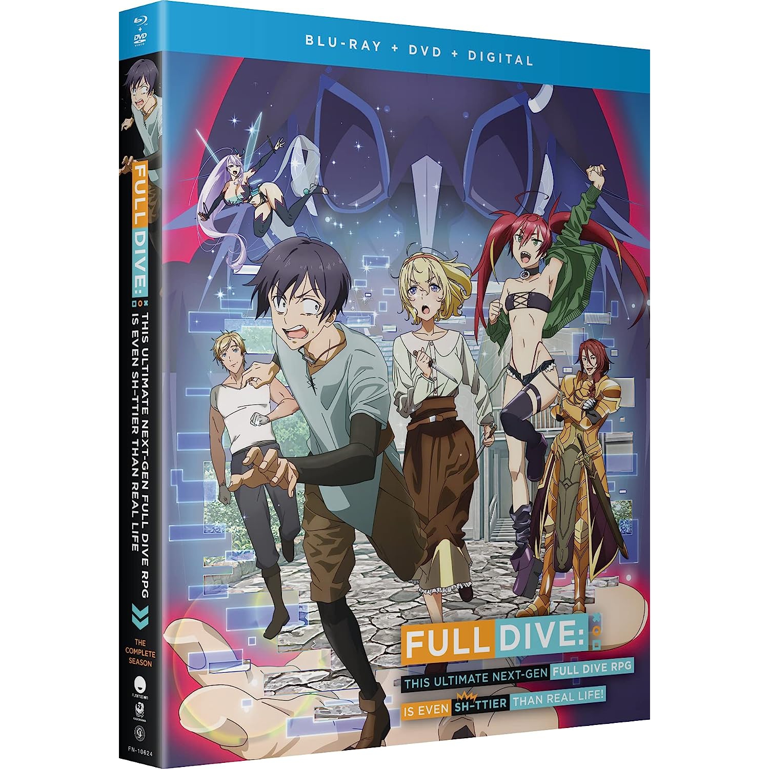 Full Dive: This Ultimate Next-Gen Full Dive RPG Is Even Shittier Than Real Life! - The Complete Season - Blu-ray + DVD + Digital