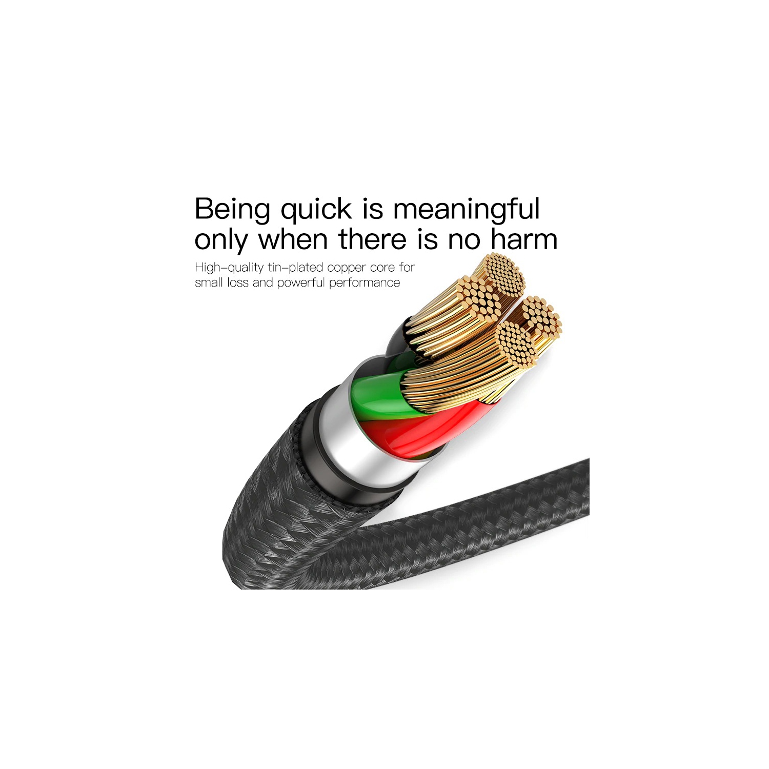 Câble de recharge multiple 3-en-1. Câble de recharge rapide 3,0A m, câble de recharge universel tressé 3-en-1 de 4ft m avec éclairage, type-C, ports