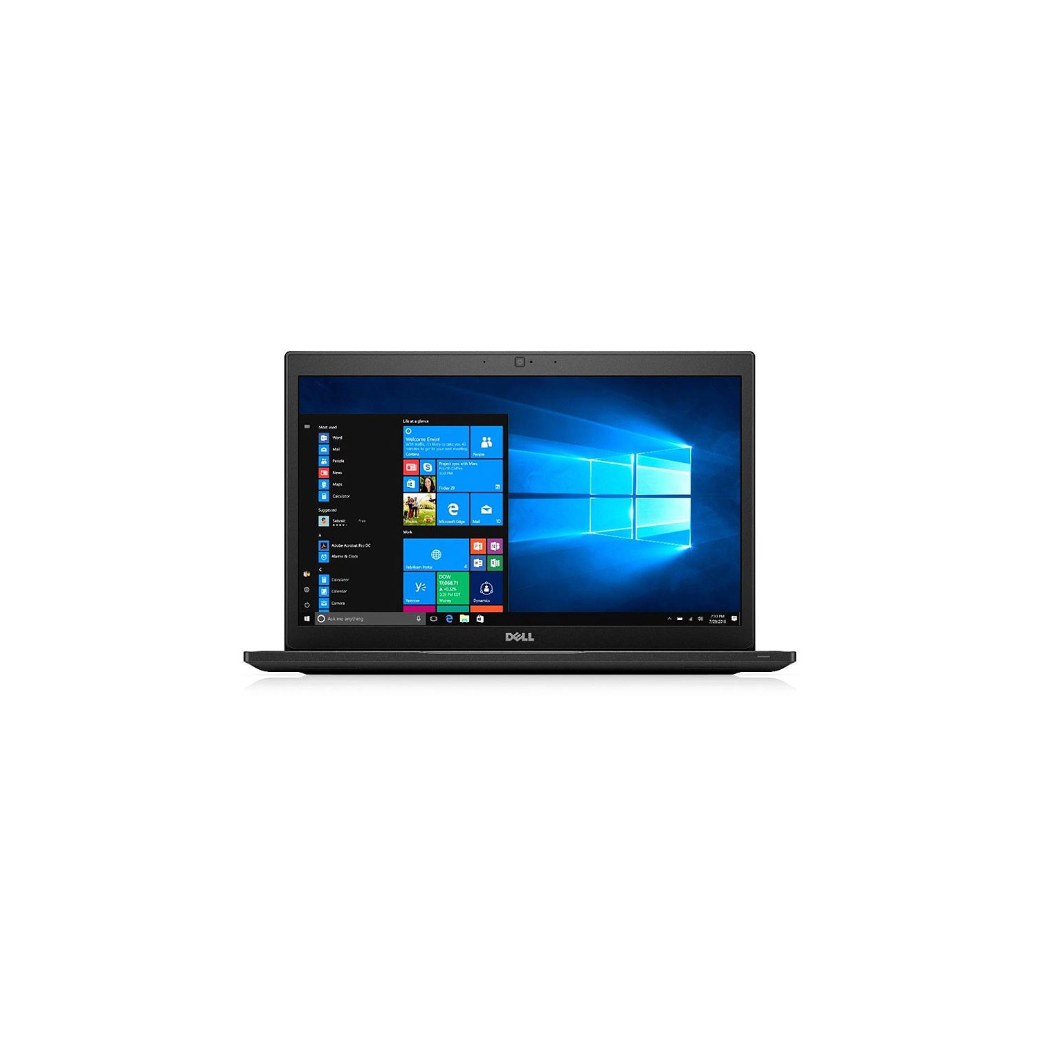 Refurbished (Good) - Dell Latitude 7480 14” Business Laptop: i5-6300U 2.40GHz, 16GB DDR4, 128GB SSD, 14” FHD Display, Webcam, HDMI, Windows 11 Pro