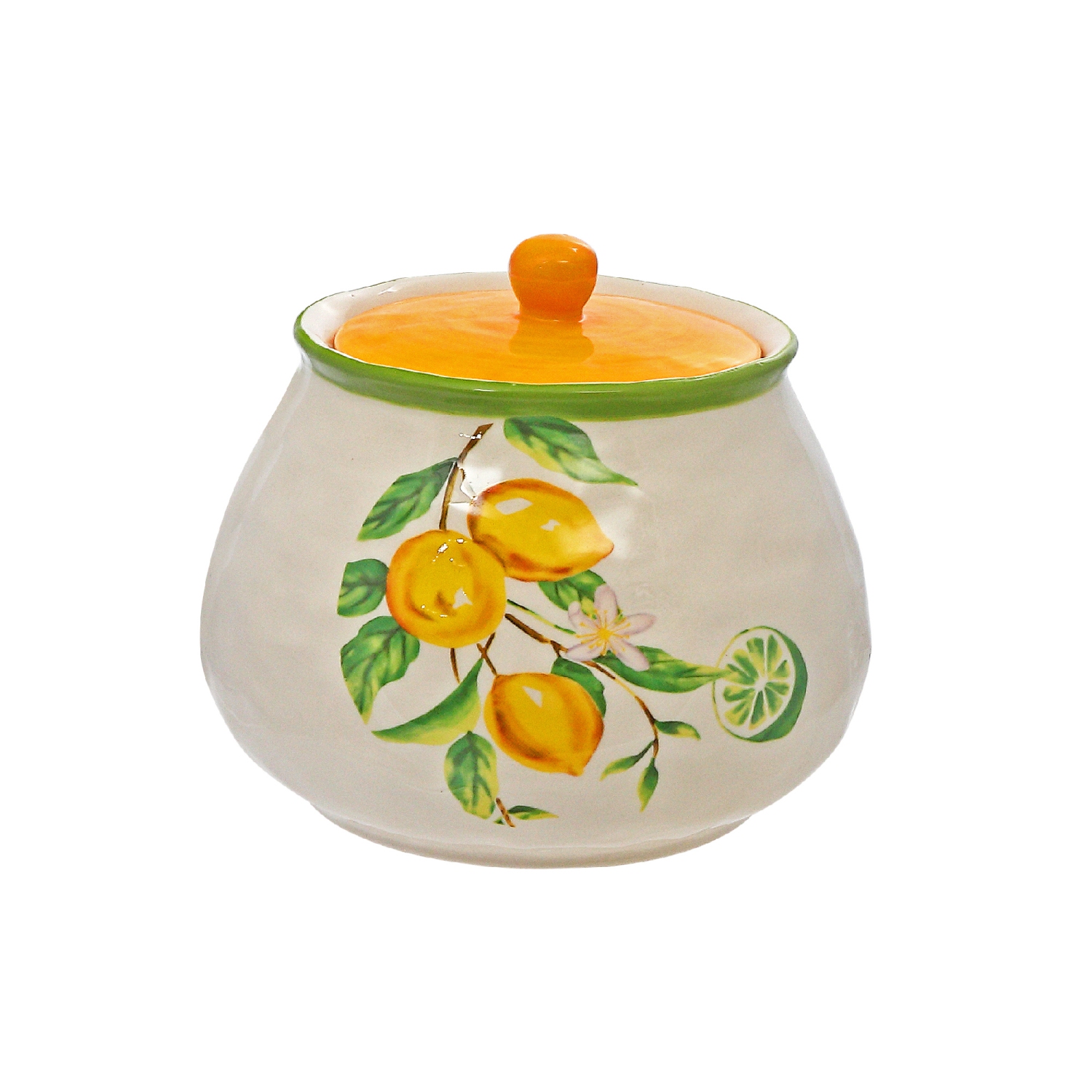 Maison Concepts Ceramic Lemon Canister
