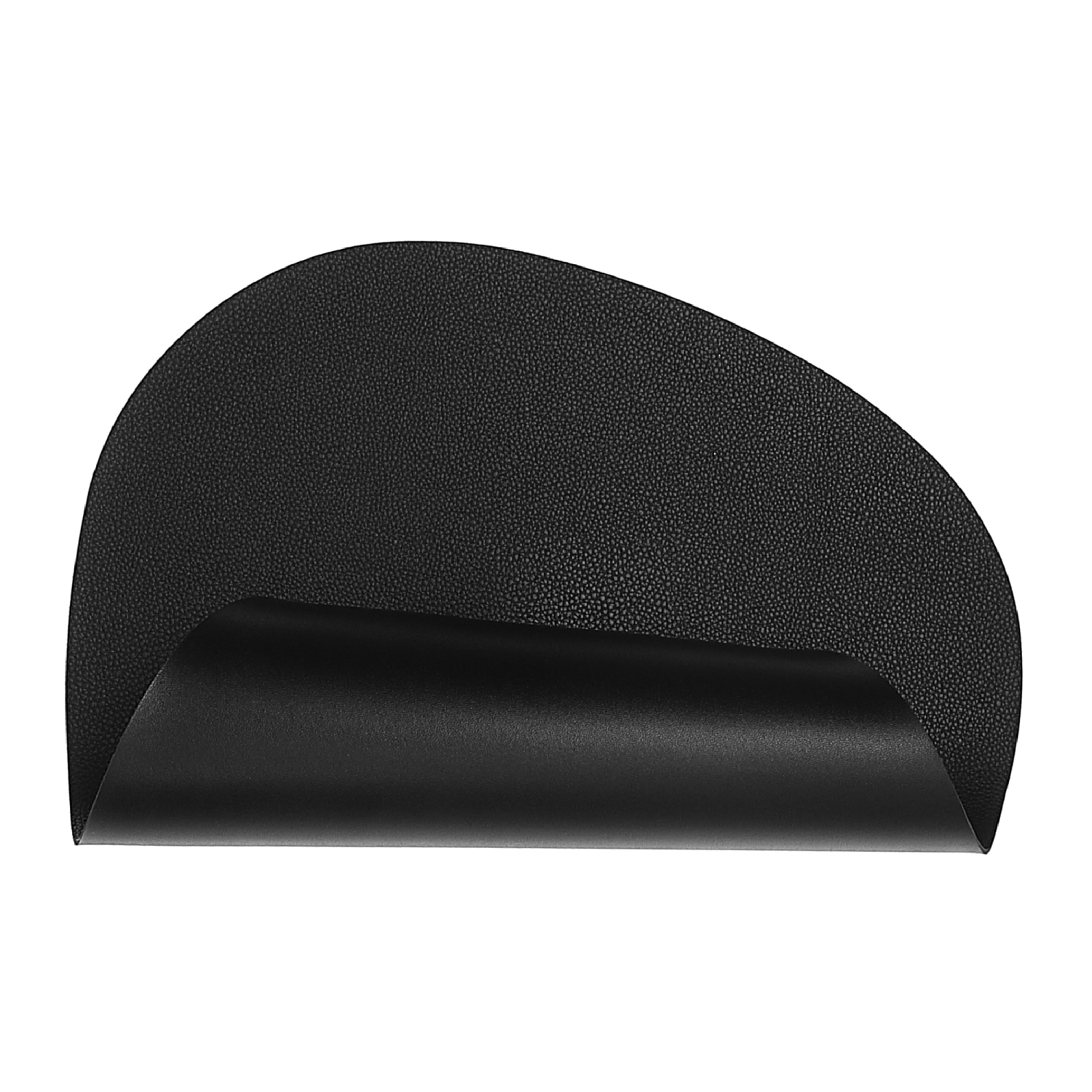 Maison Concepts Reversible Pleather Pebble Placemat Black - Ensemble De 12