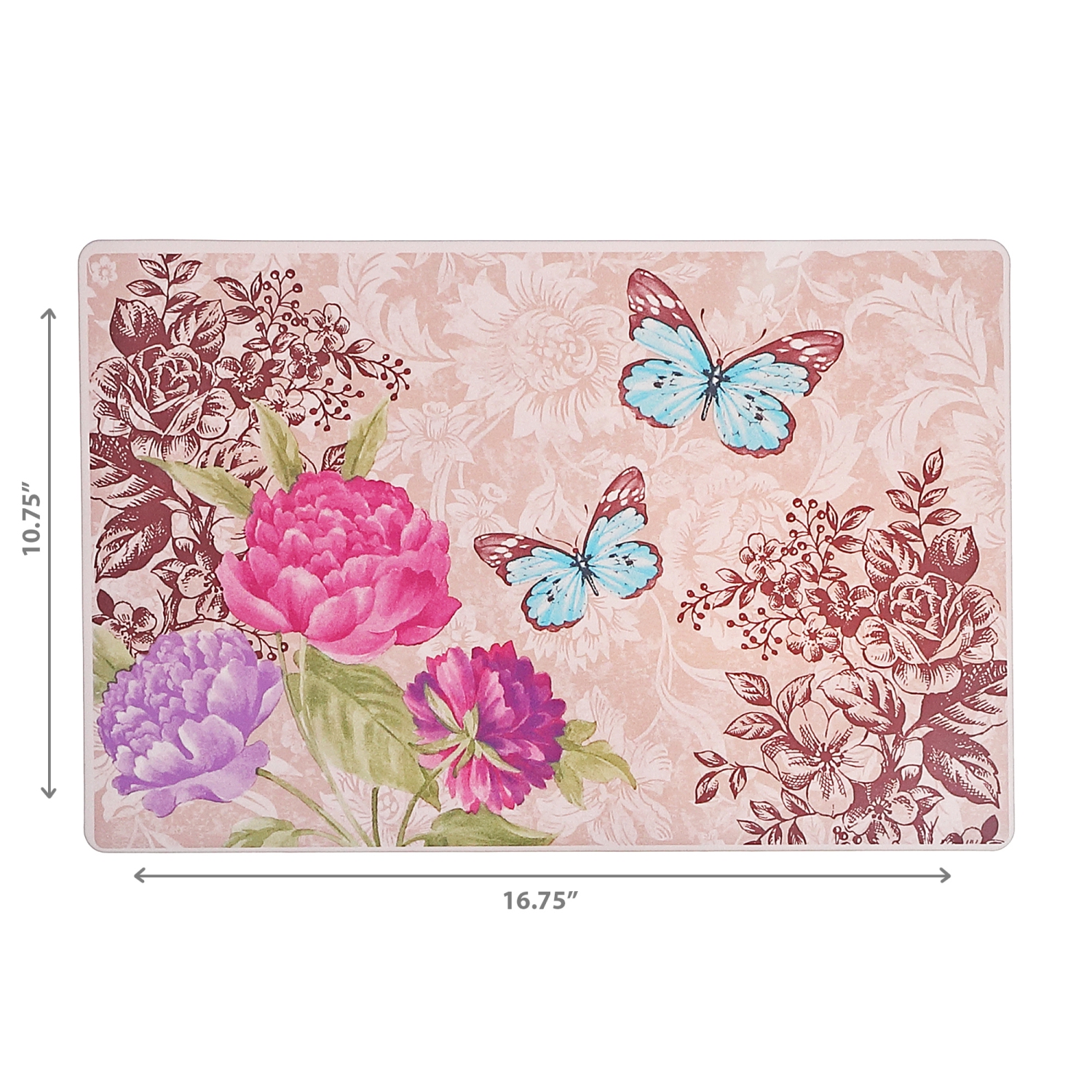 Maison Concepts Plastic Placemat Botanical Gardens - Set of 12