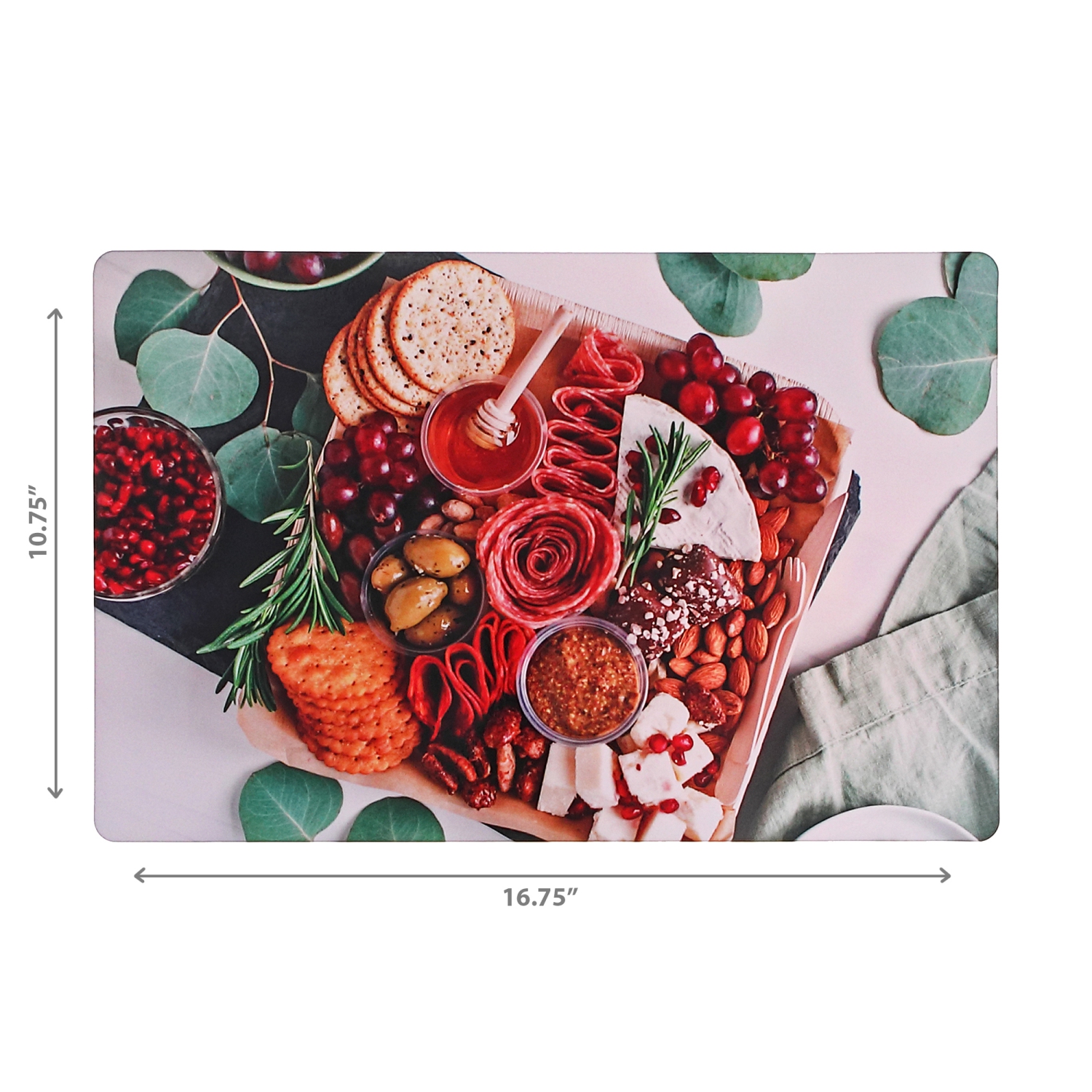 Maison Concepts Plastic Placemat Charcuterie Board - Set of 12